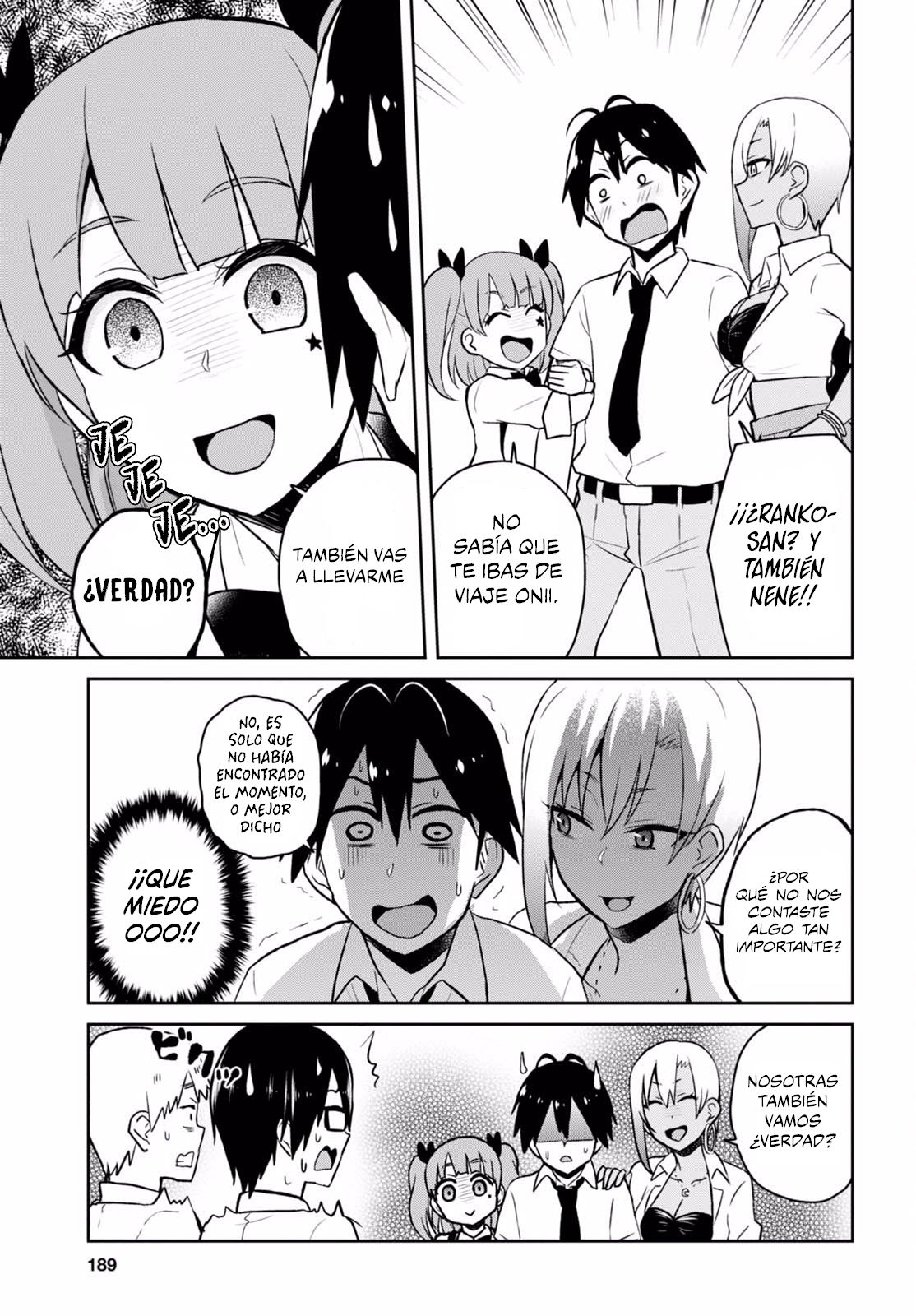 Hajimete no Gal Capitulo 40: La primera vez decidiendo hacia dónde ir de viaje página 7