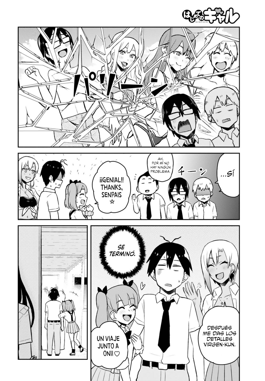 Hajimete no Gal Capitulo 40: La primera vez decidiendo hacia dónde ir de viaje página 8