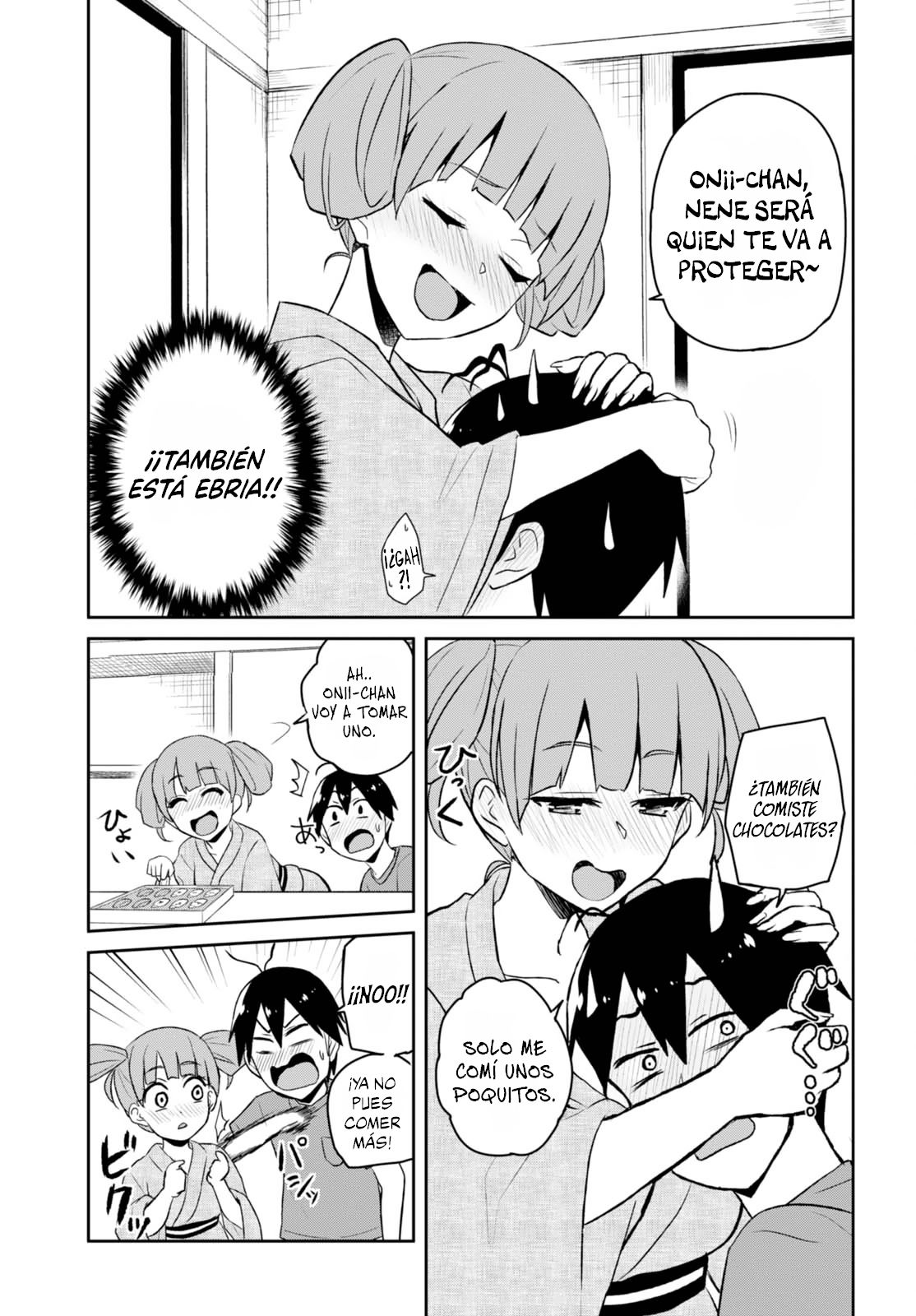 Hajimete no Gal Capitulo 46: La Primera Borrachera página 9