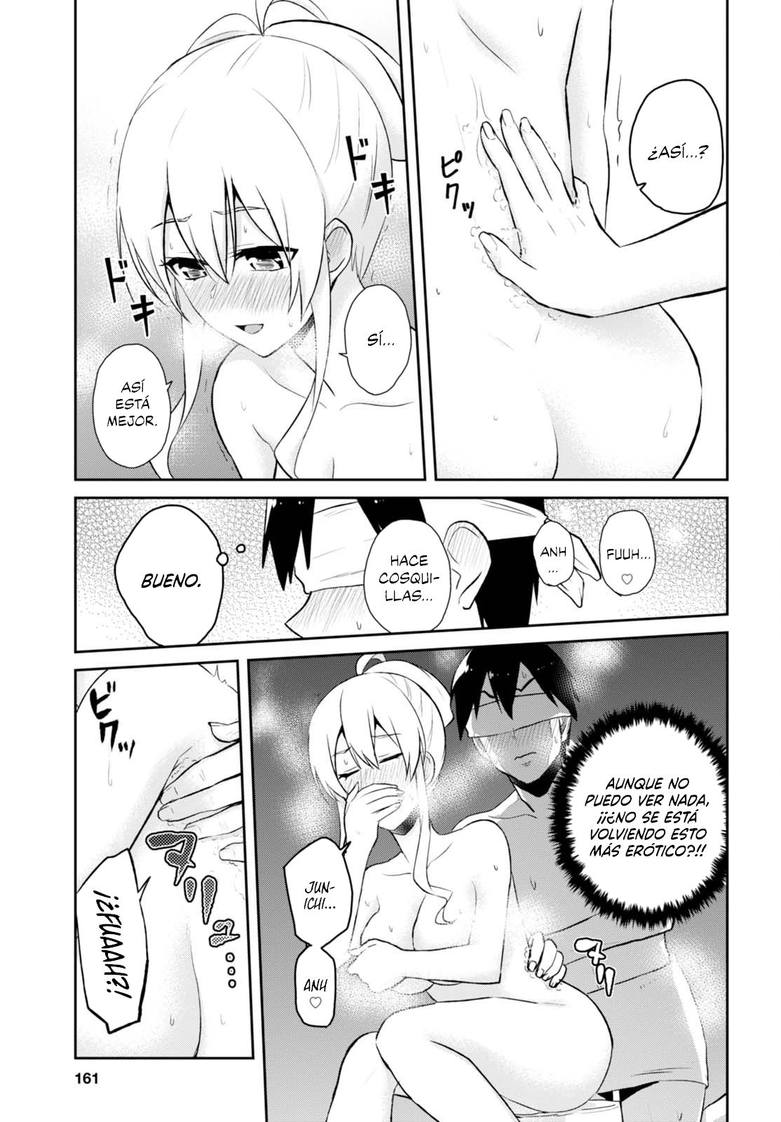 Hajimete no Gal Capitulo 48: Mi primer baño mixto página 15