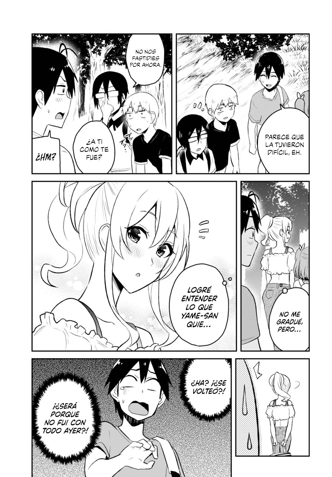 Hajimete no Gal Capitulo 48: Mi primer baño mixto página 21