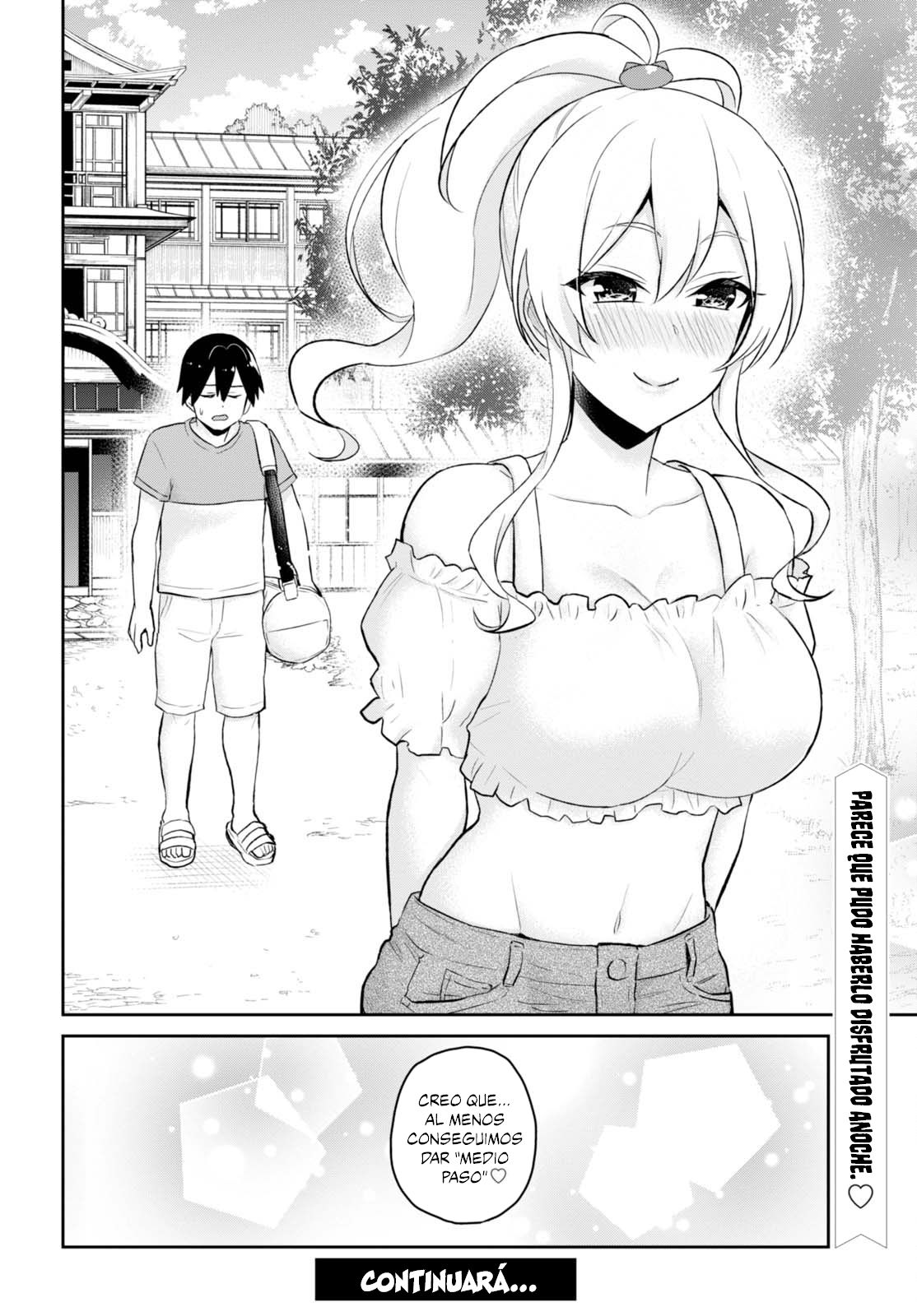 Hajimete no Gal Capitulo 48: Mi primer baño mixto página 22