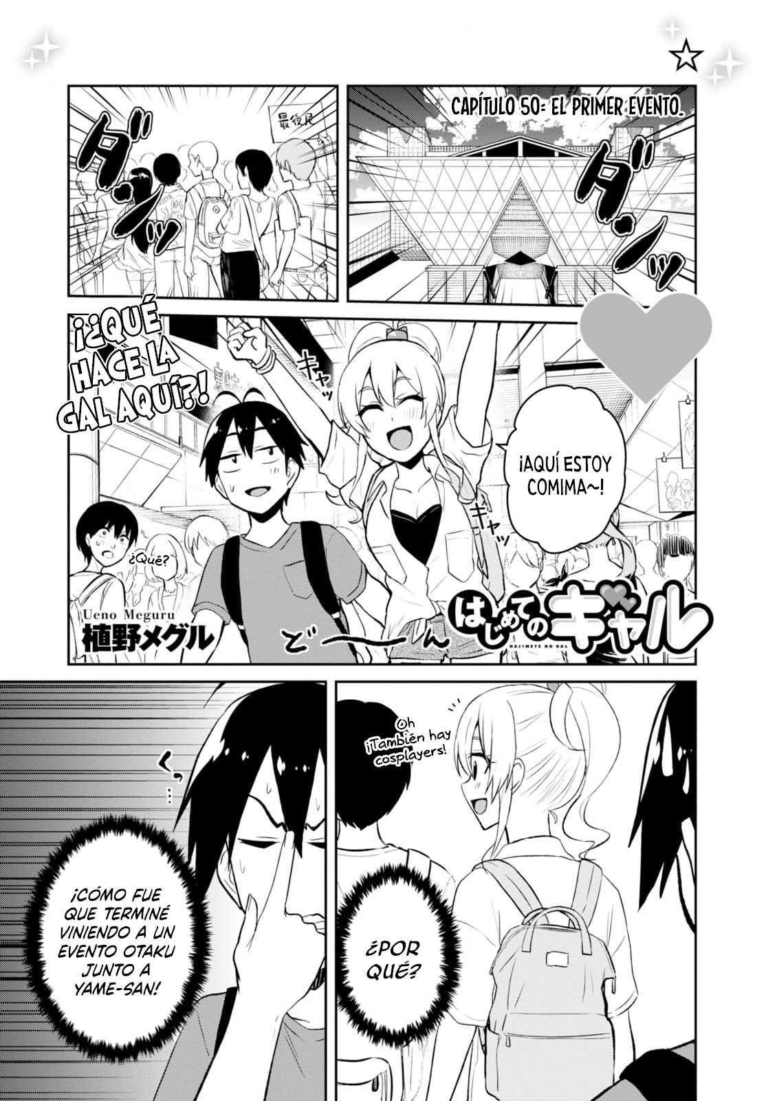 Hajimete no Gal Capitulo 50: El primer evento página 2