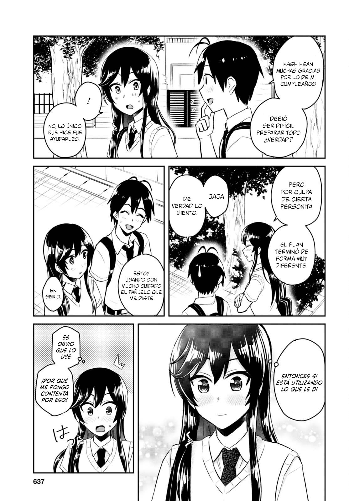 Hajimete no Gal Capitulo 53: La primera vez en la vida diaria página 10