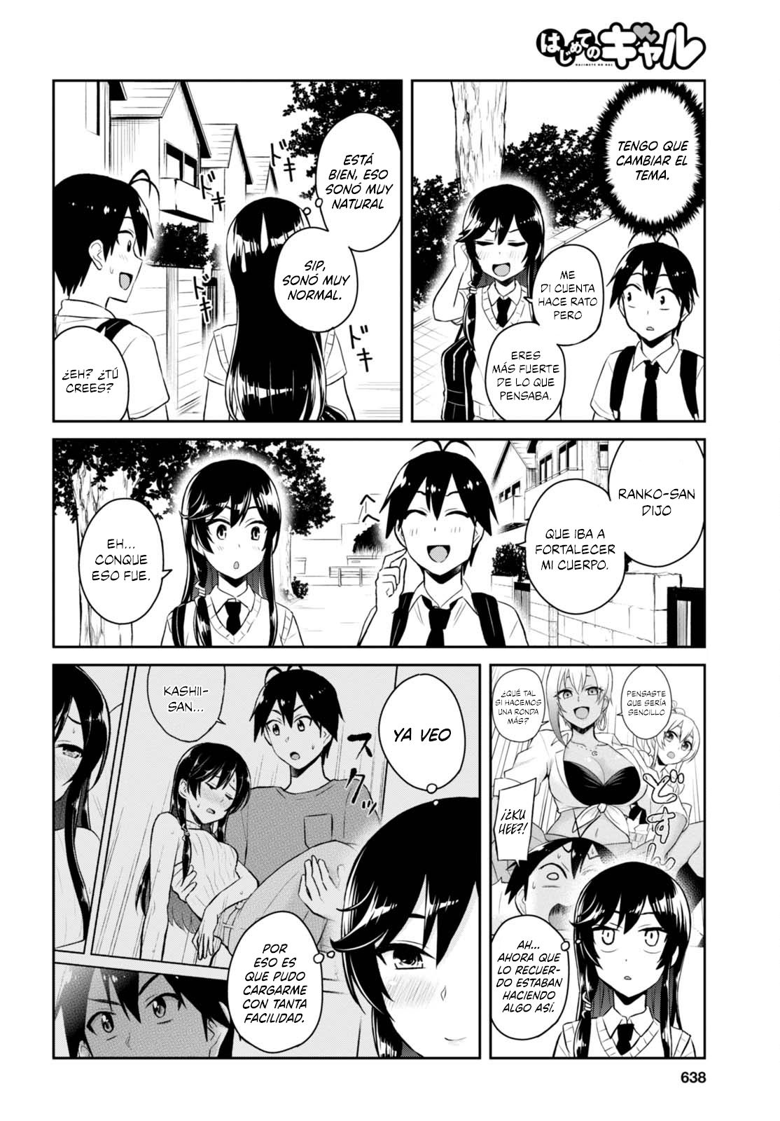 Hajimete no Gal Capitulo 53: La primera vez en la vida diaria página 11