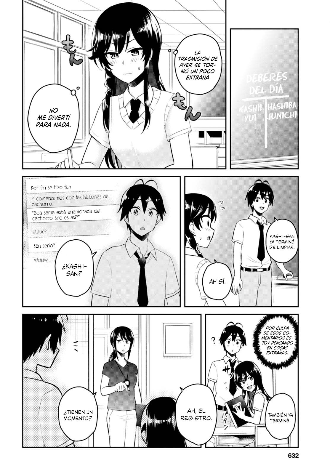Hajimete no Gal Capitulo 53: La primera vez en la vida diaria página 5