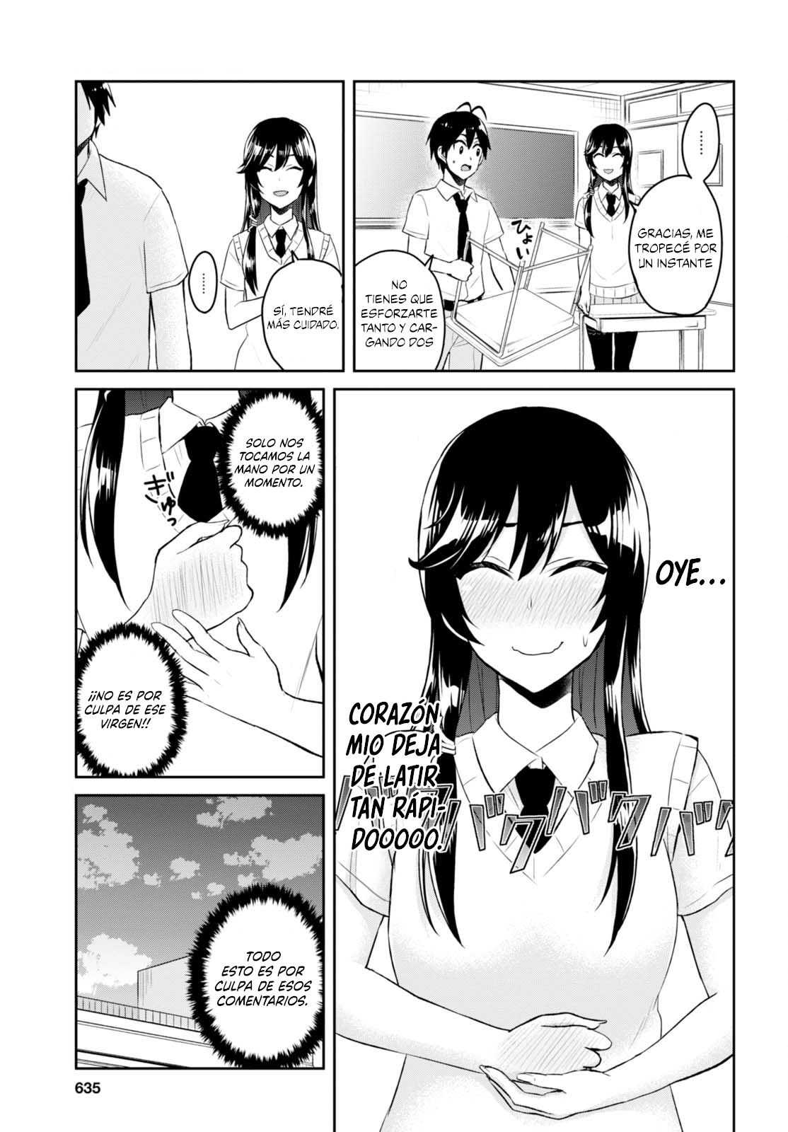 Hajimete no Gal Capitulo 53: La primera vez en la vida diaria página 8