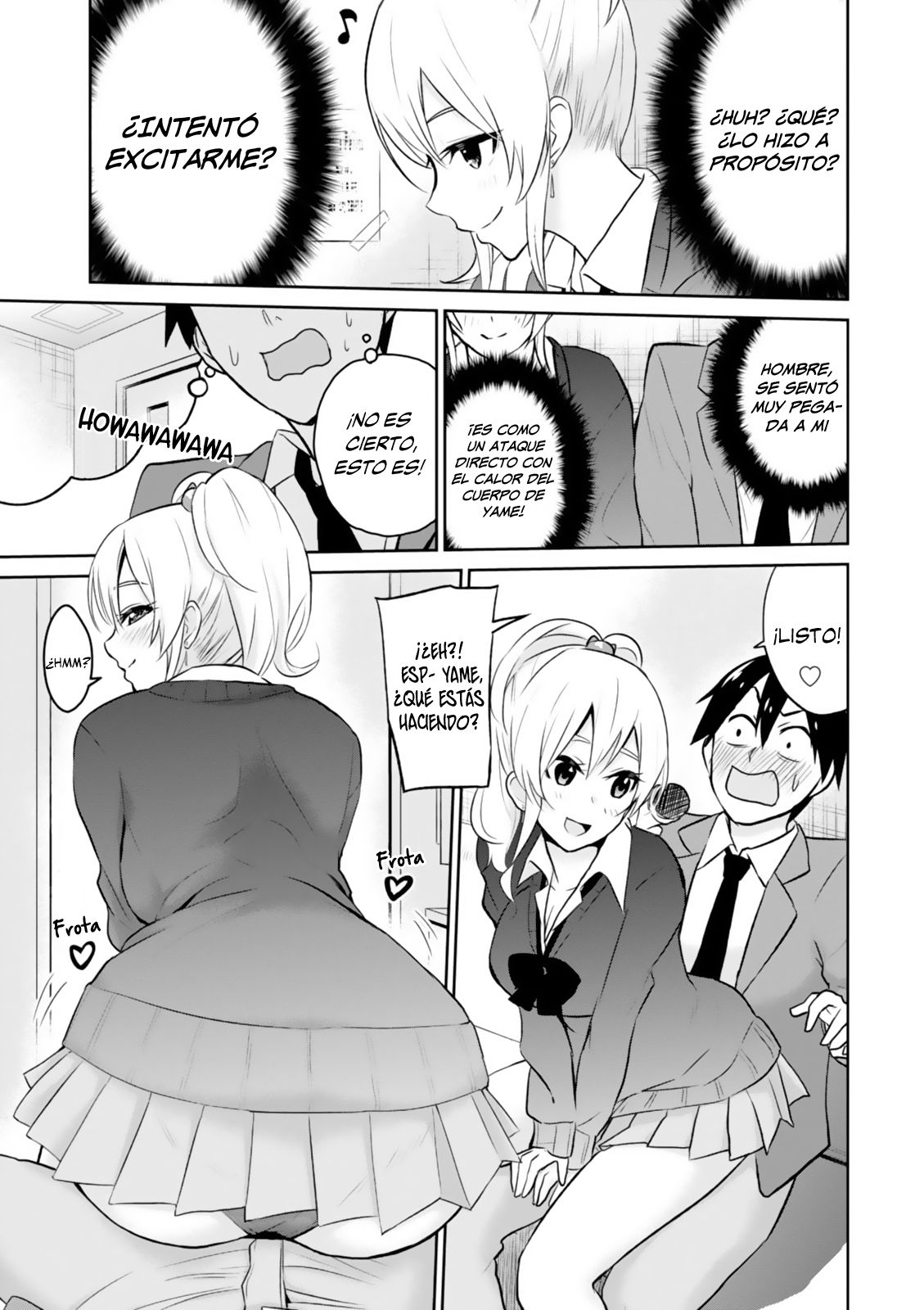 Hajimete no Gal Capitulo 6: Mi primer karakoke página 10