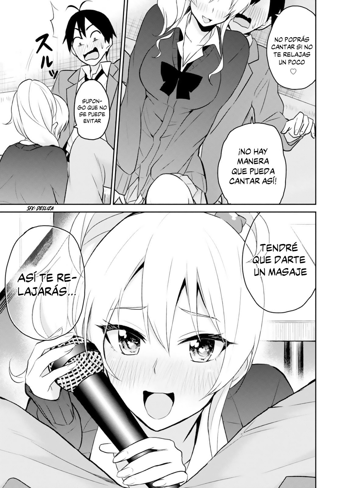 Hajimete no Gal Capitulo 6: Mi primer karakoke página 12