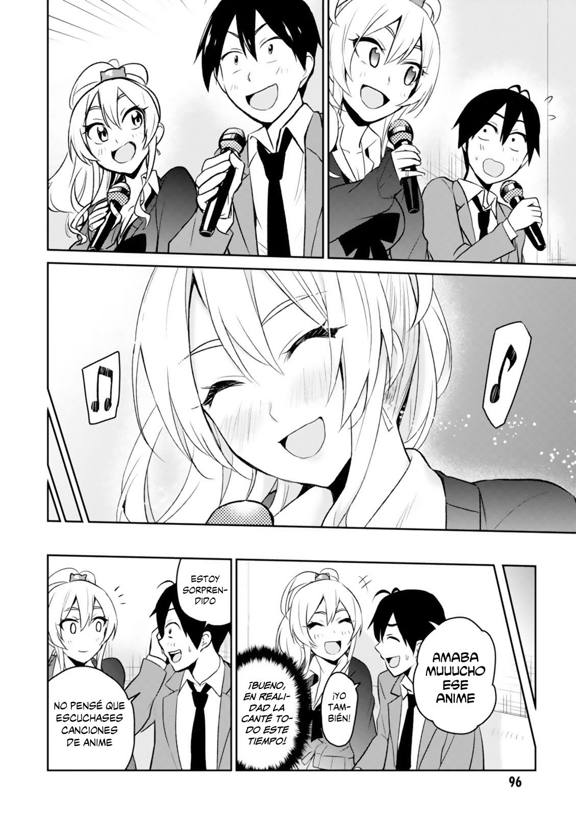 Hajimete no Gal Capitulo 6: Mi primer karakoke página 17