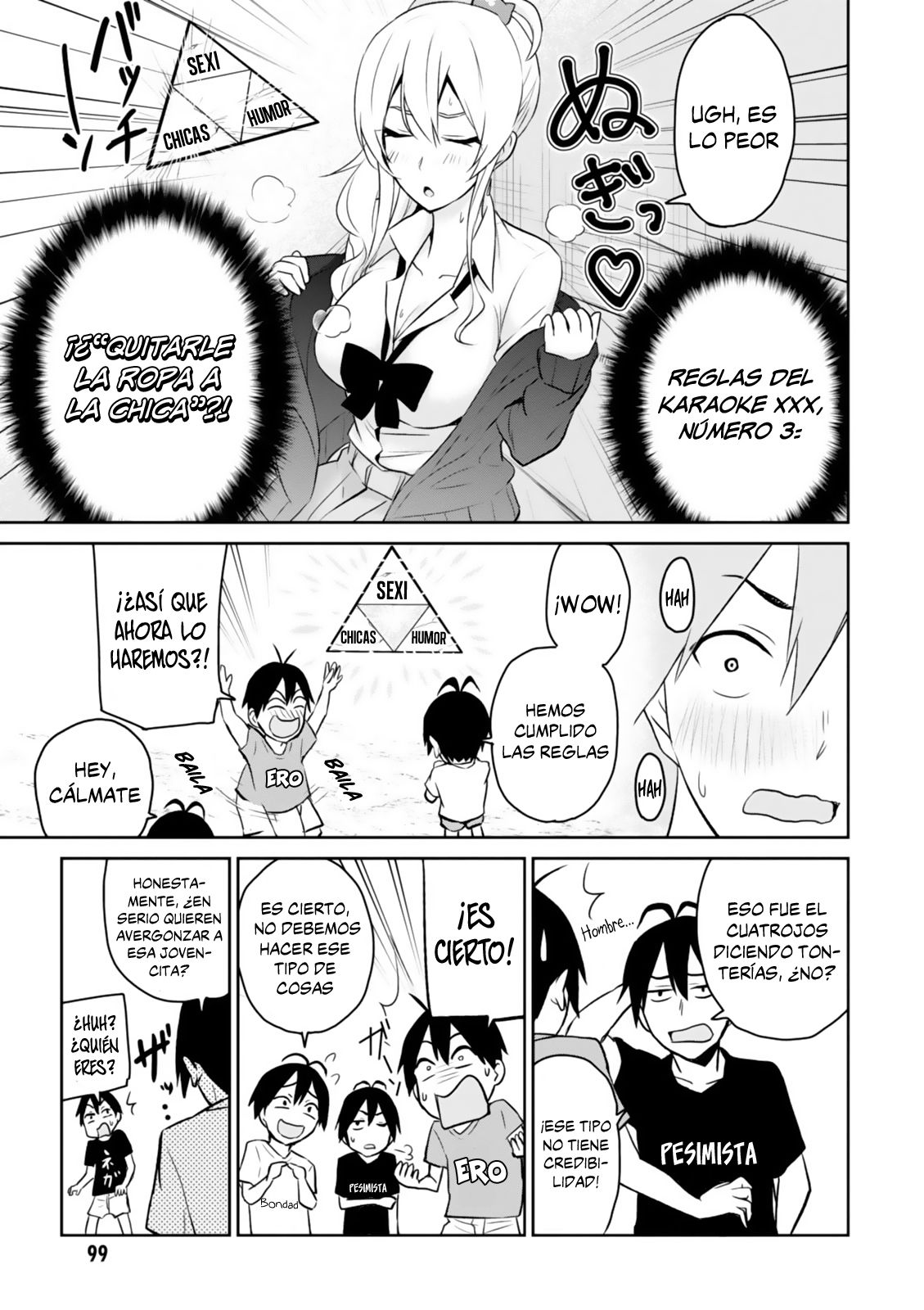 Hajimete no Gal Capitulo 6: Mi primer karakoke página 20