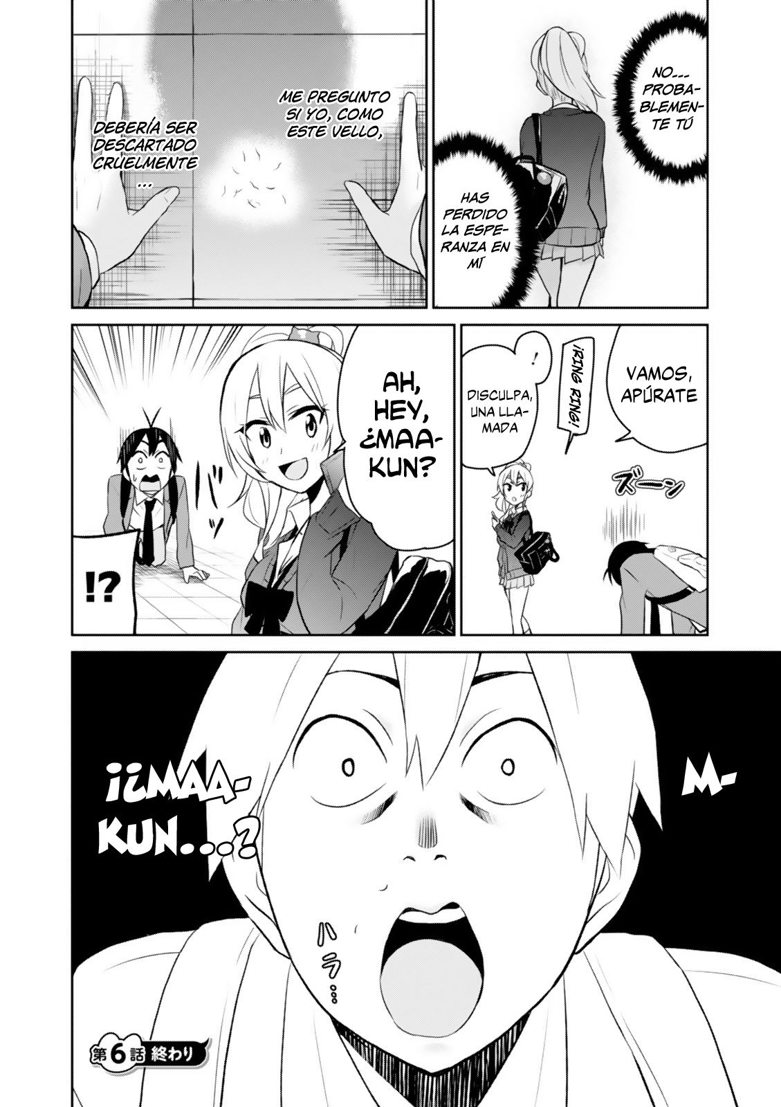 Hajimete no Gal Capitulo 6: Mi primer karakoke página 25