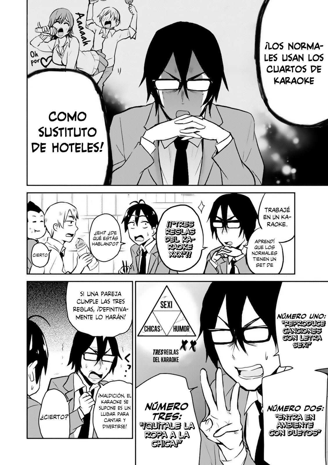Hajimete no Gal Capitulo 6: Mi primer karakoke página 7