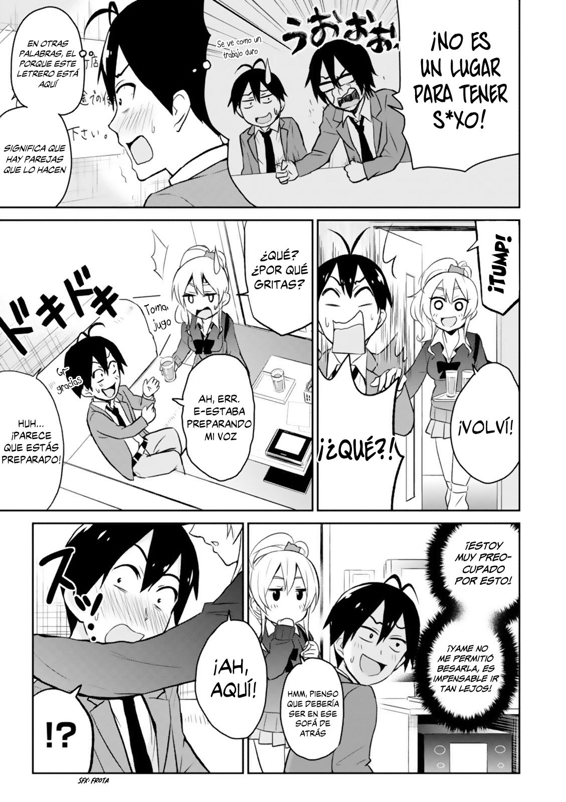 Hajimete no Gal Capitulo 6: Mi primer karakoke página 8