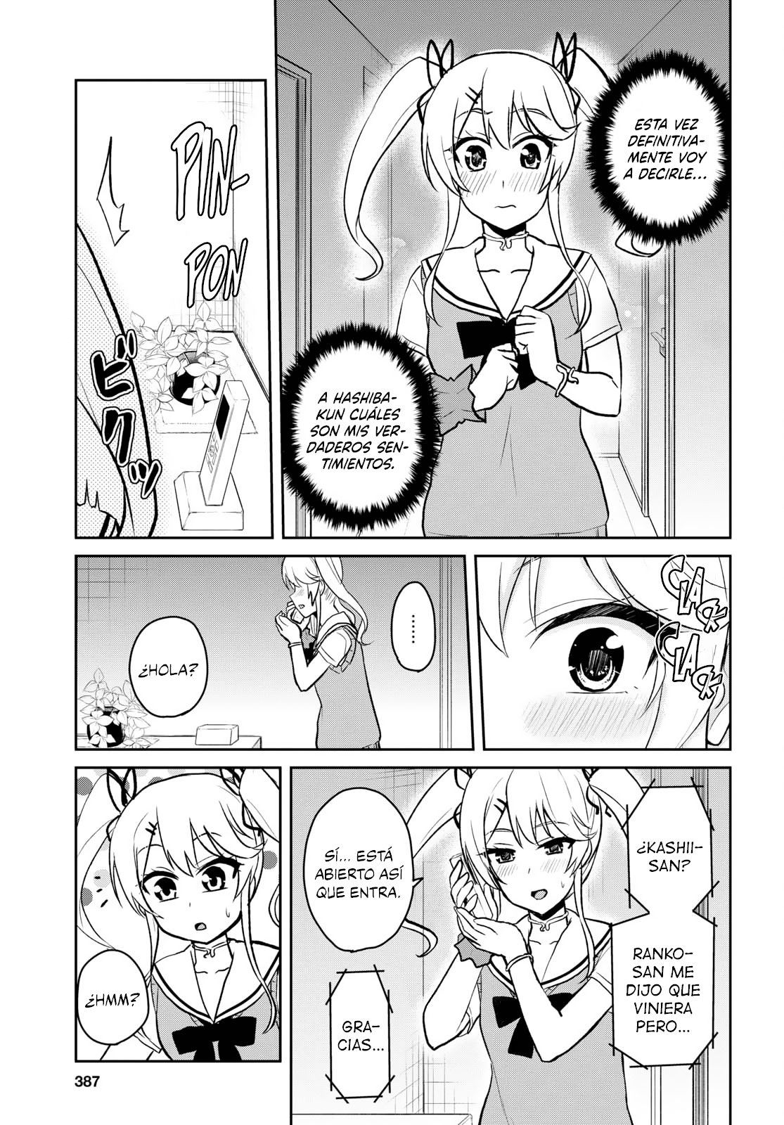 Hajimete no Gal Capitulo 60: La primera determinación página 16