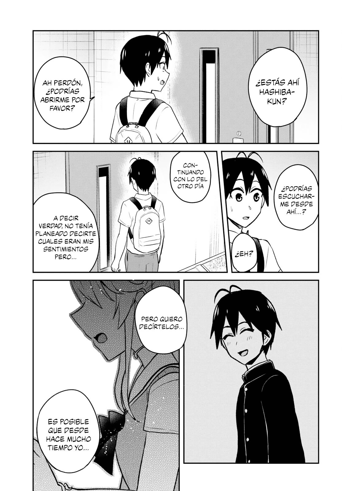 Hajimete no Gal Capitulo 60: La primera determinación página 18