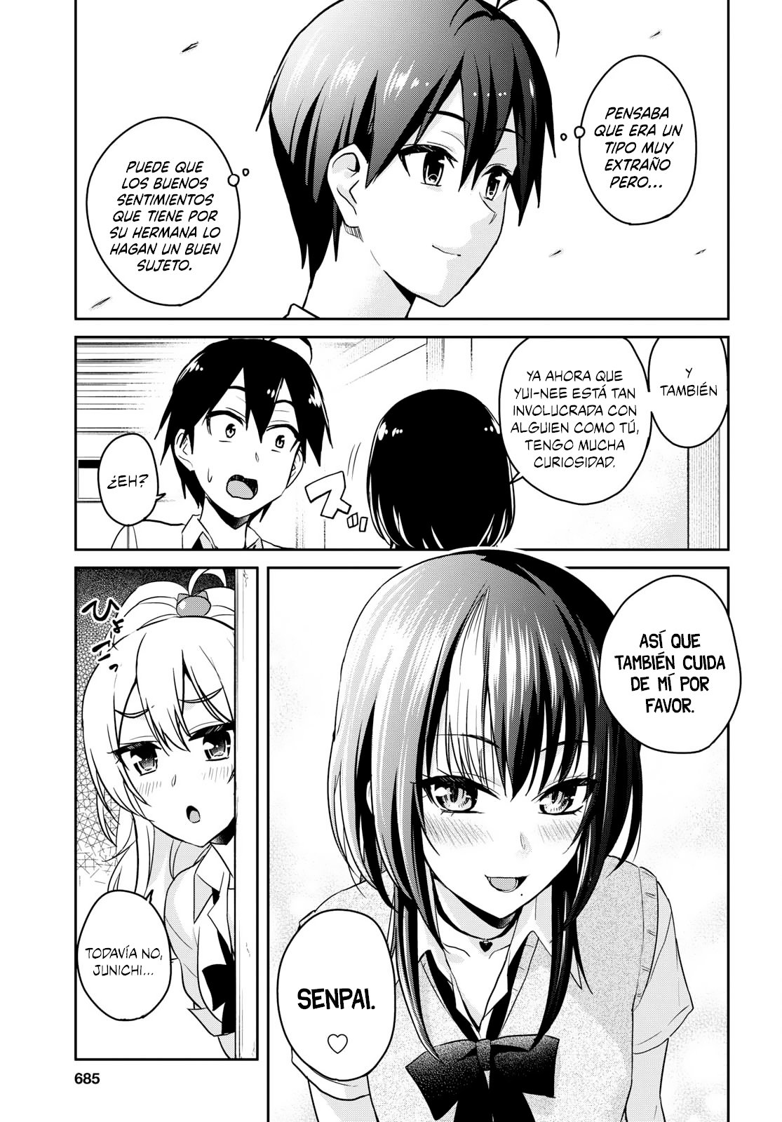 Hajimete no Gal Capitulo 62: El primer harem página 10