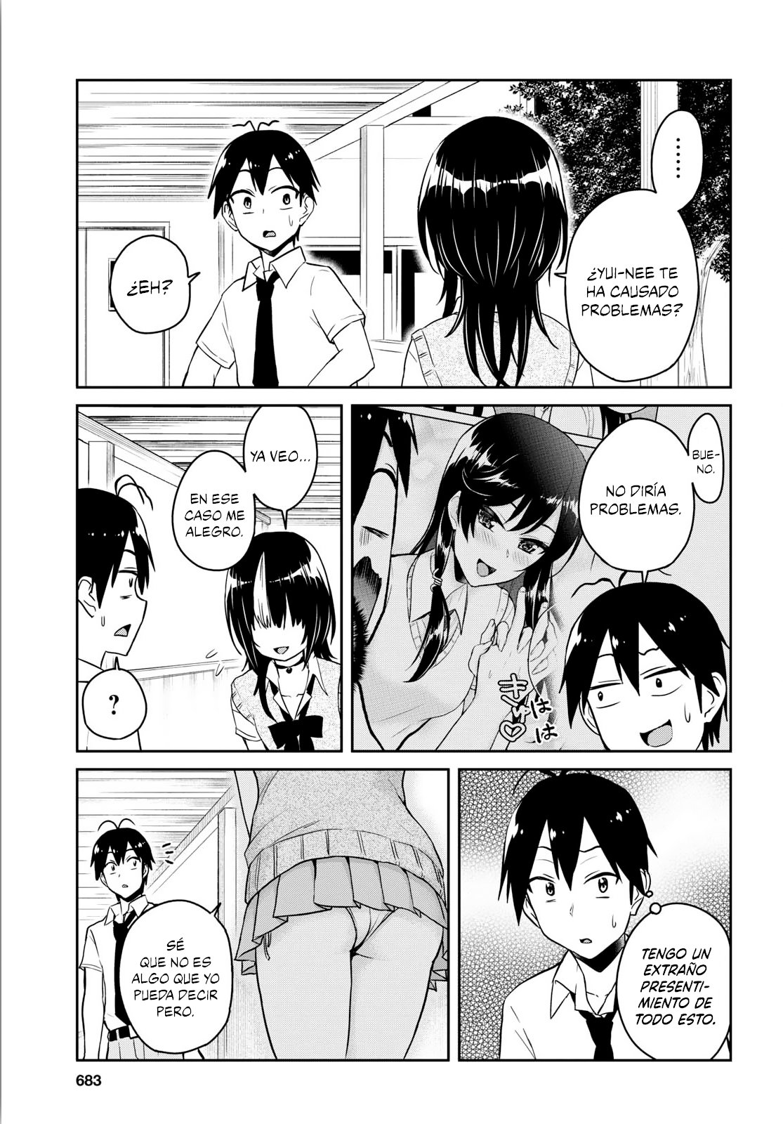 Hajimete no Gal Capitulo 62: El primer harem página 8