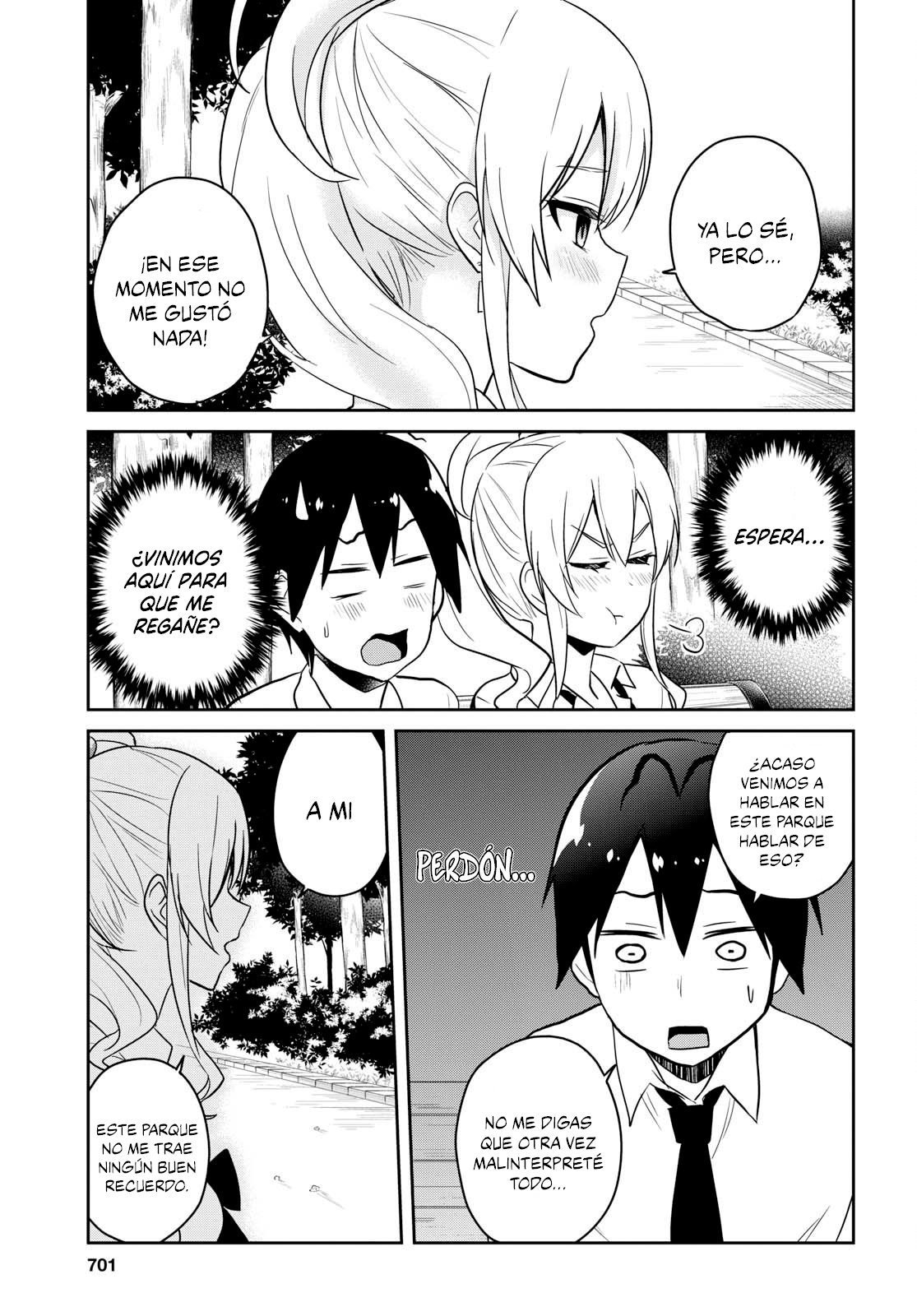 Hajimete no Gal Capitulo 63: La primera vez al aire libre página 12