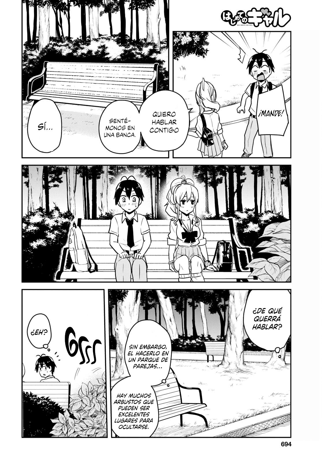 Hajimete no Gal Capitulo 63: La primera vez al aire libre página 5