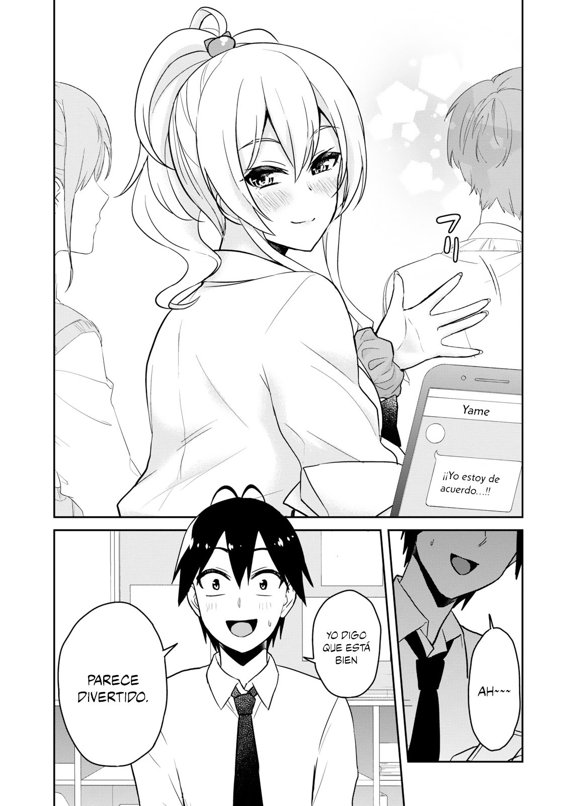Hajimete no Gal Capitulo 66: La primera advertencia página 12