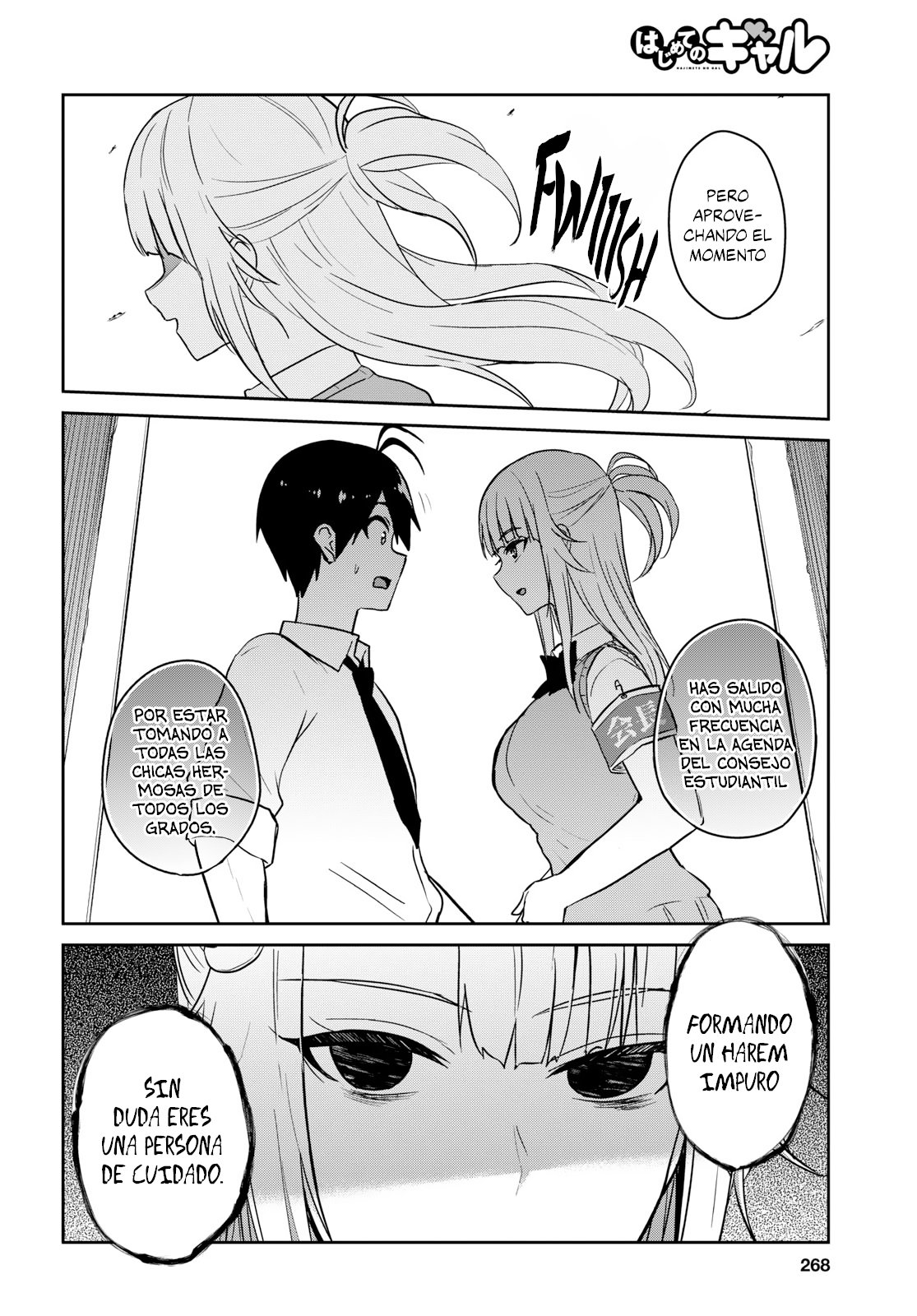 Hajimete no Gal Capitulo 66: La primera advertencia página 5