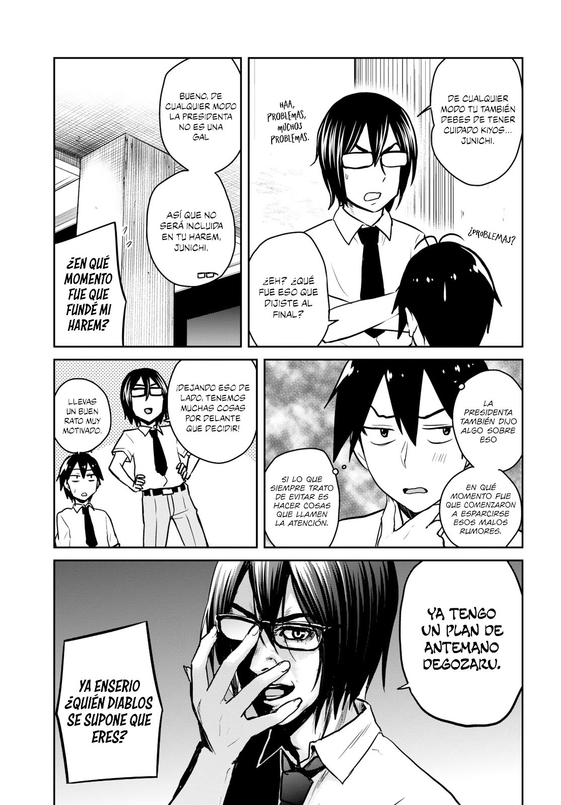 Hajimete no Gal Capitulo 66: La primera advertencia página 8