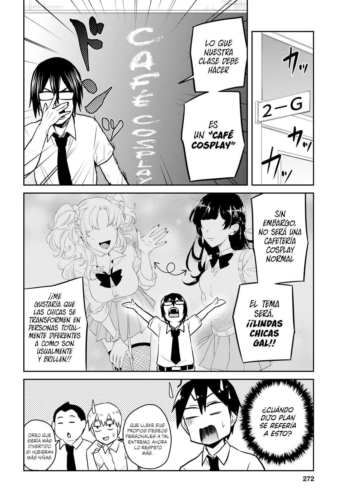 Hajimete no Gal Capitulo 66: La primera advertencia página 9