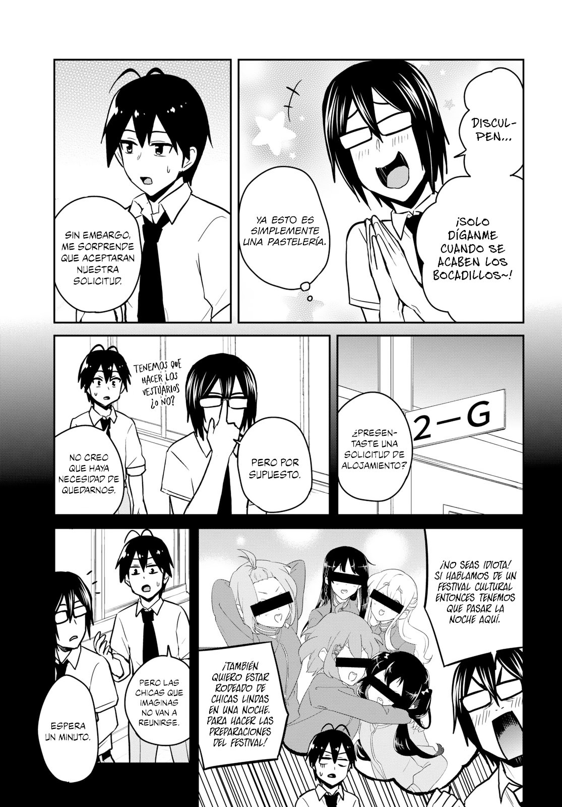 Hajimete no Gal Capitulo 67: Capitulo 67: las primeras preparaciones para el festival cultural página 4