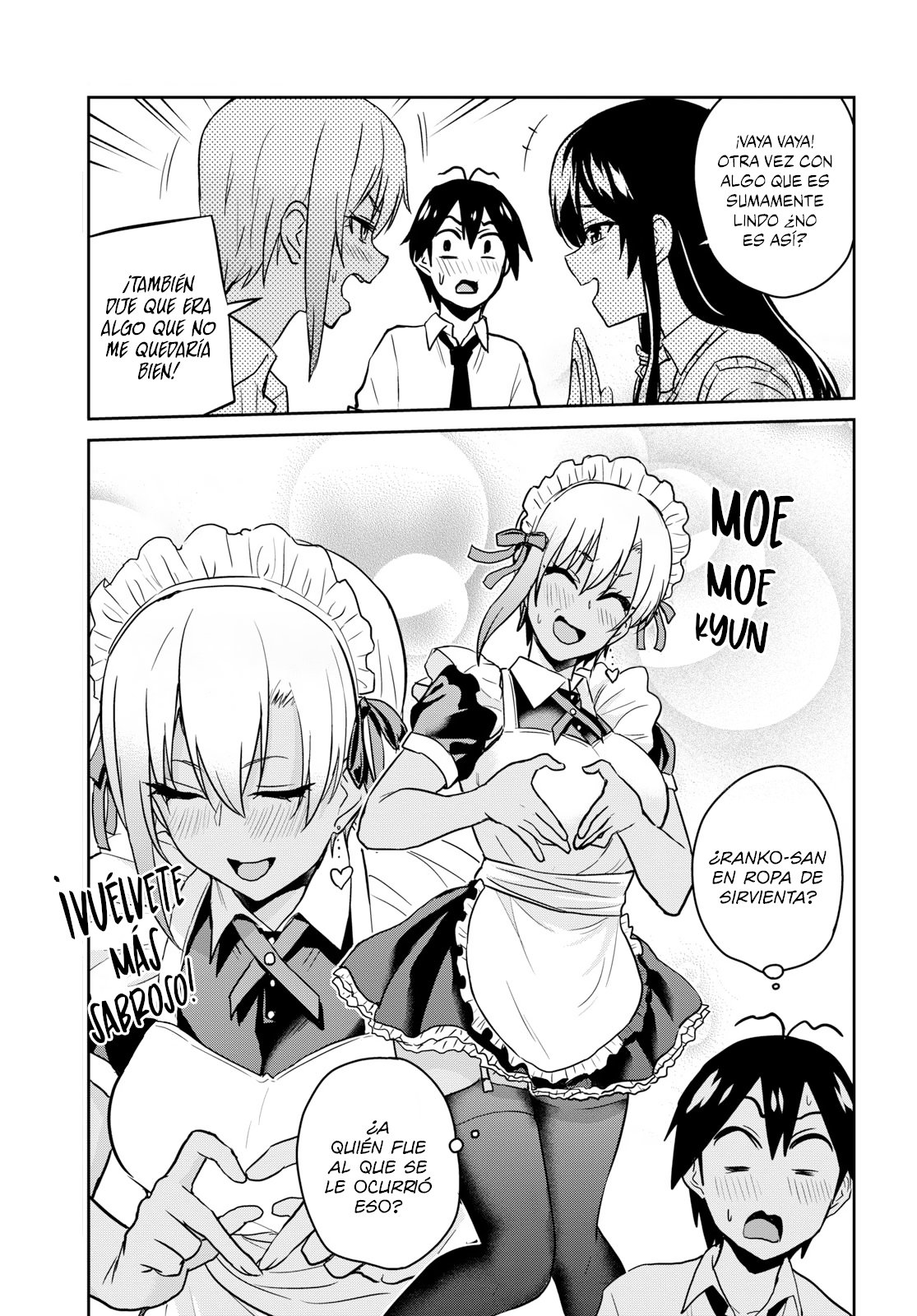 Hajimete no Gal Capitulo 67: Capitulo 67: las primeras preparaciones para el festival cultural página 8