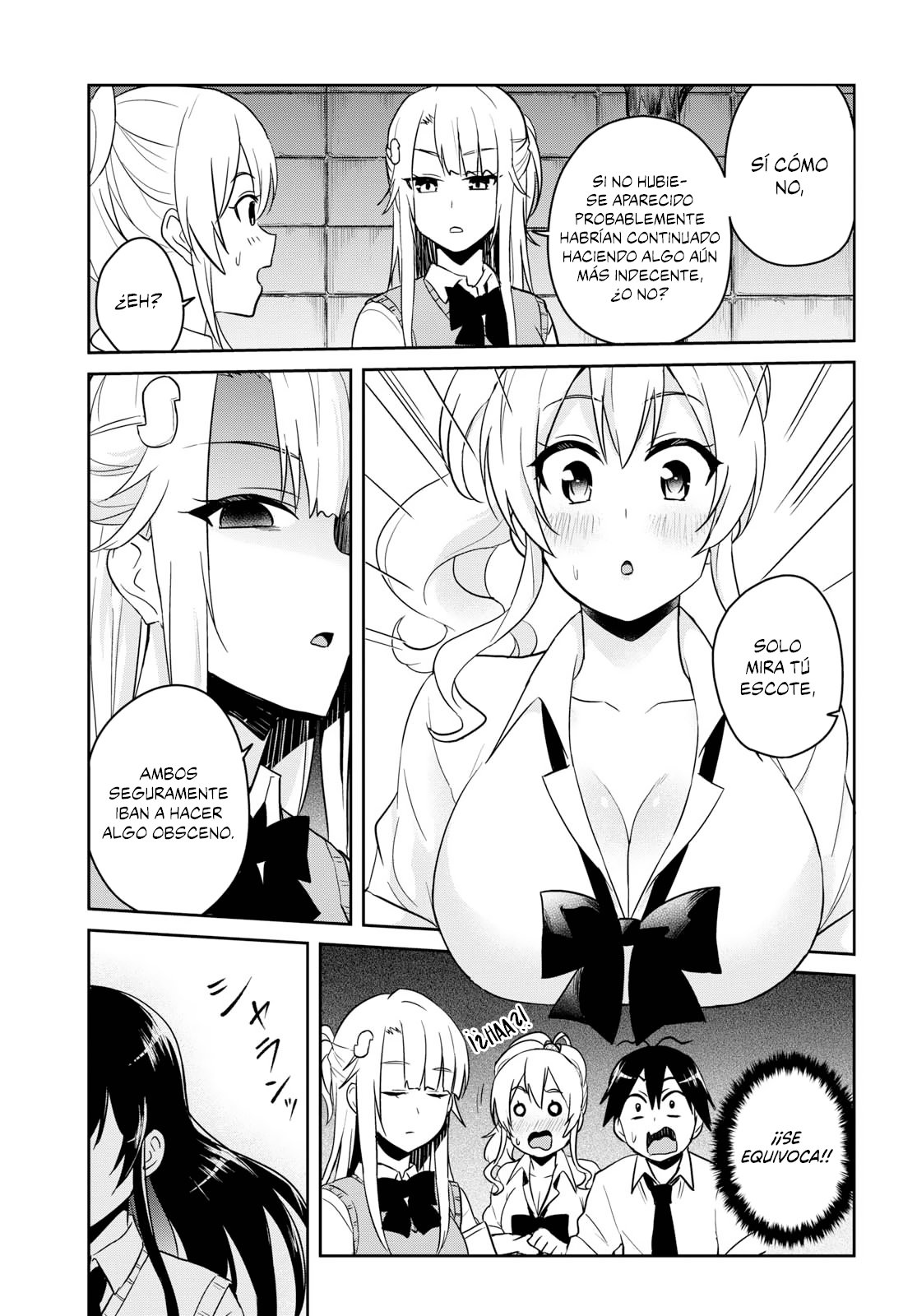 Hajimete no Gal Capitulo 68: Mi primera confrontación página 6