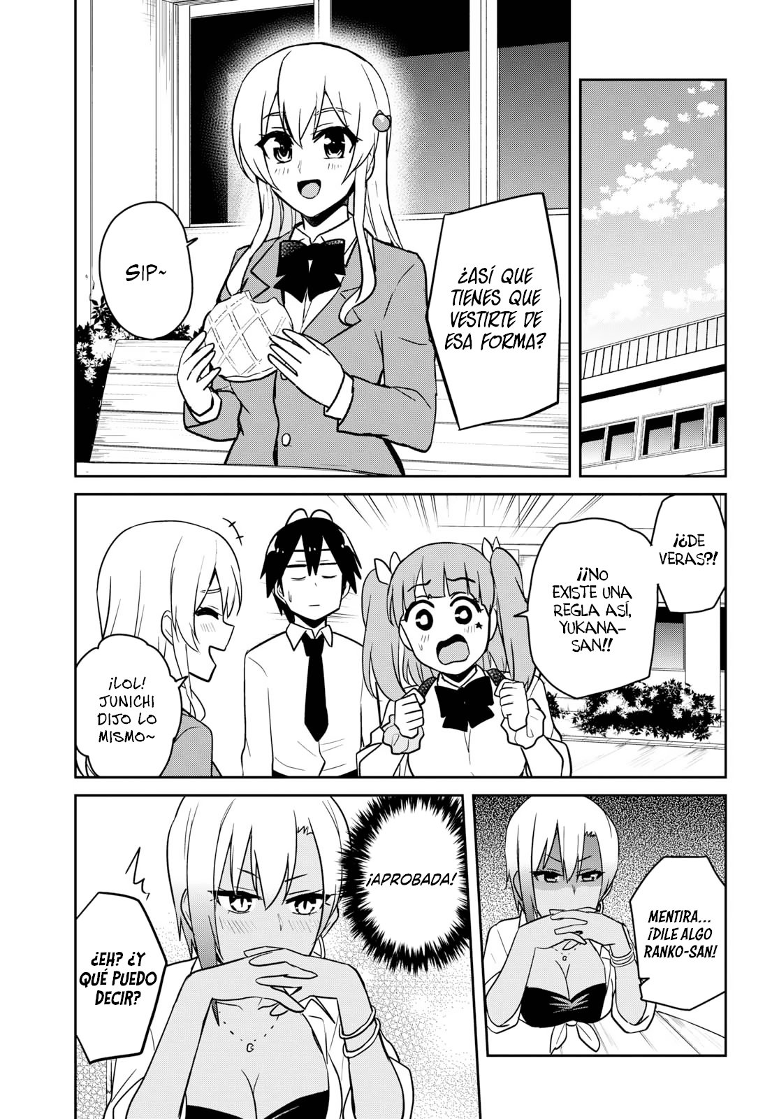 Hajimete no Gal Capitulo 69: La primera corrección página 14