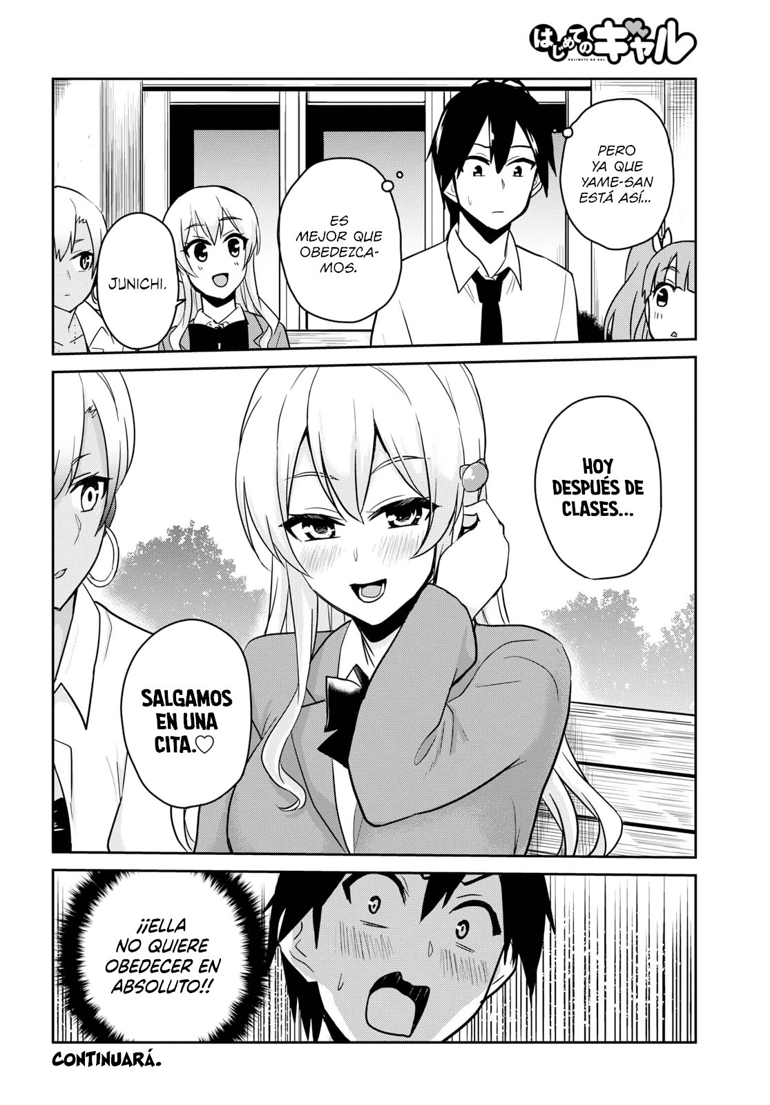 Hajimete no Gal Capitulo 69: La primera corrección página 17