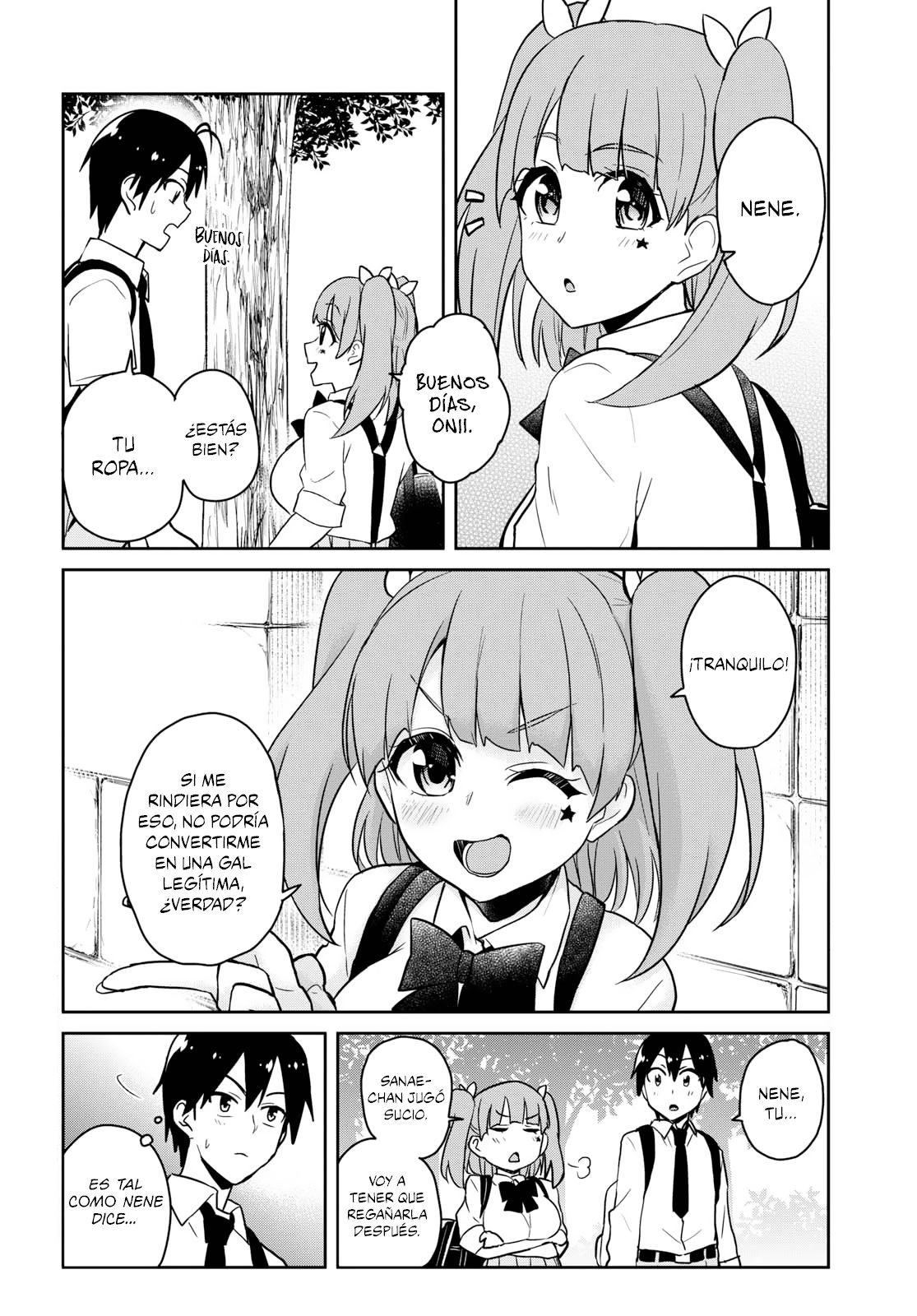 Hajimete no Gal Capitulo 69: La primera corrección página 3