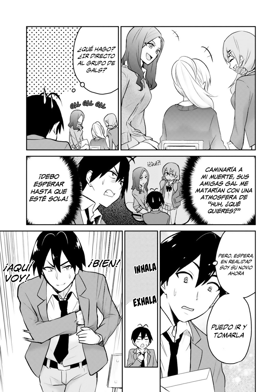 Hajimete no Gal Capitulo 7: Mi primera invitación página 10