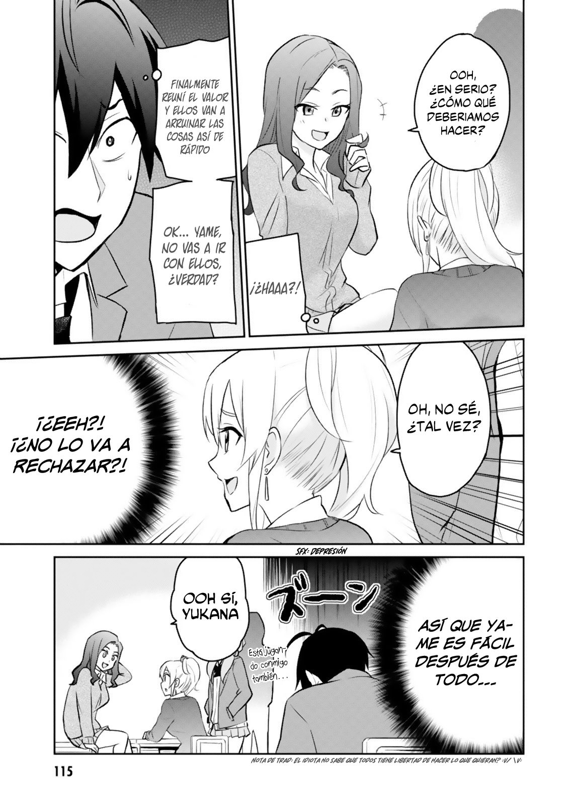 Hajimete no Gal Capitulo 7: Mi primera invitación página 12