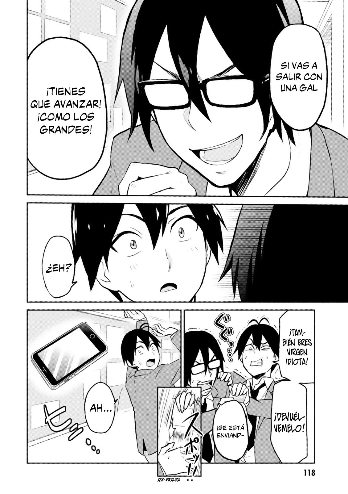 Hajimete no Gal Capitulo 7: Mi primera invitación página 15