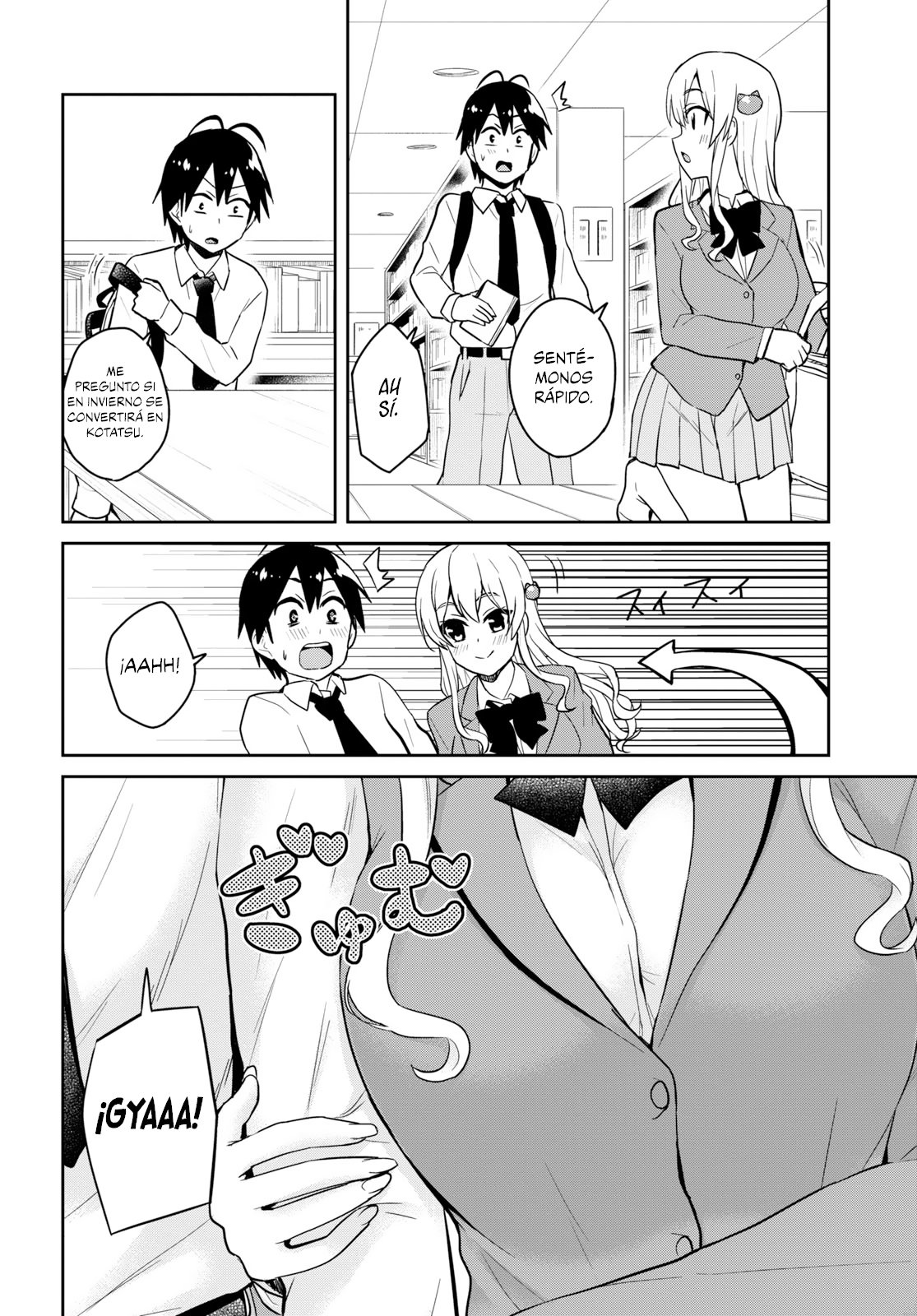 Hajimete no Gal Capitulo 70: La primera vez en una biblioteca página 7
