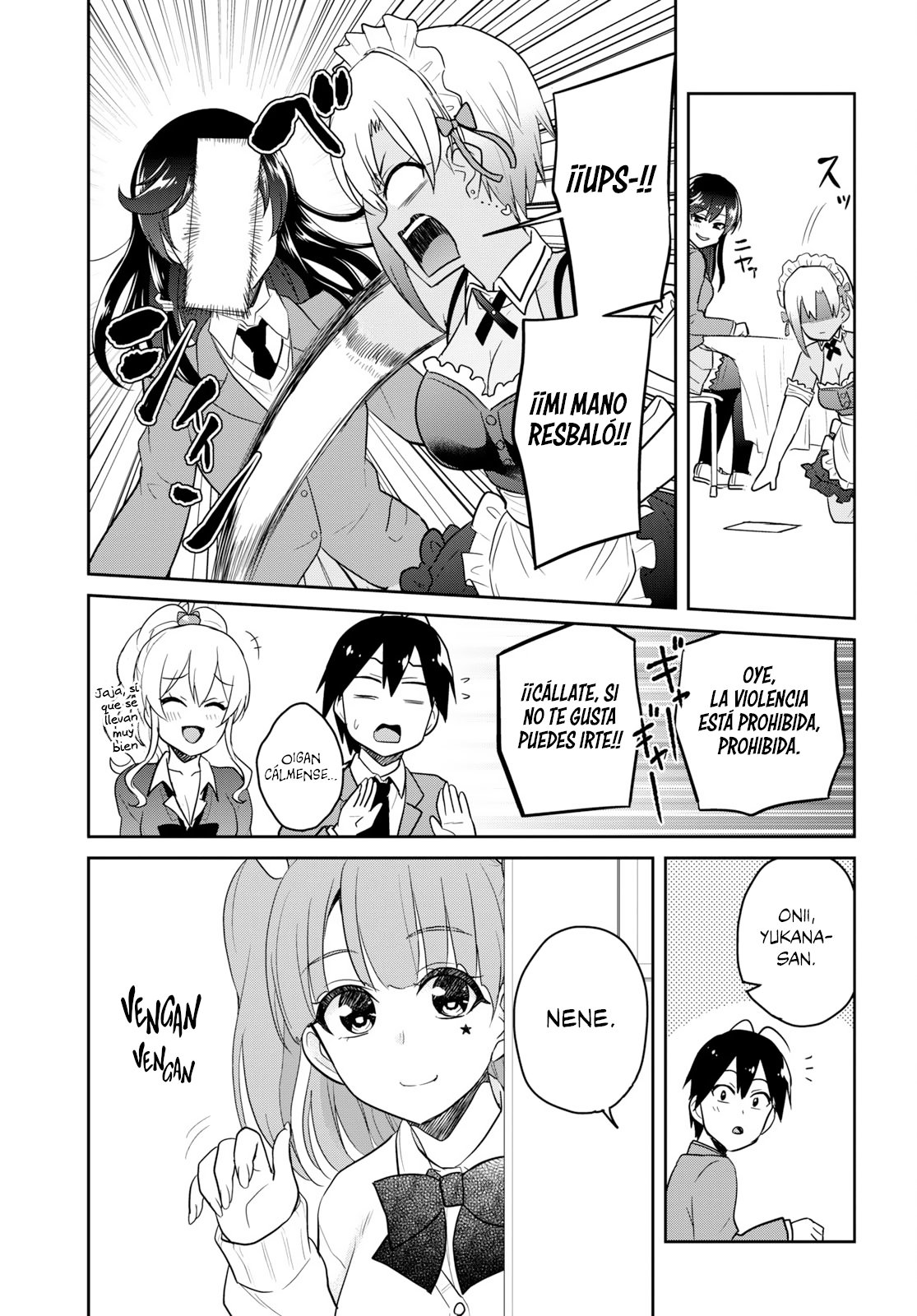 Hajimete no Gal Capitulo 72: El primer festival escolar página 14
