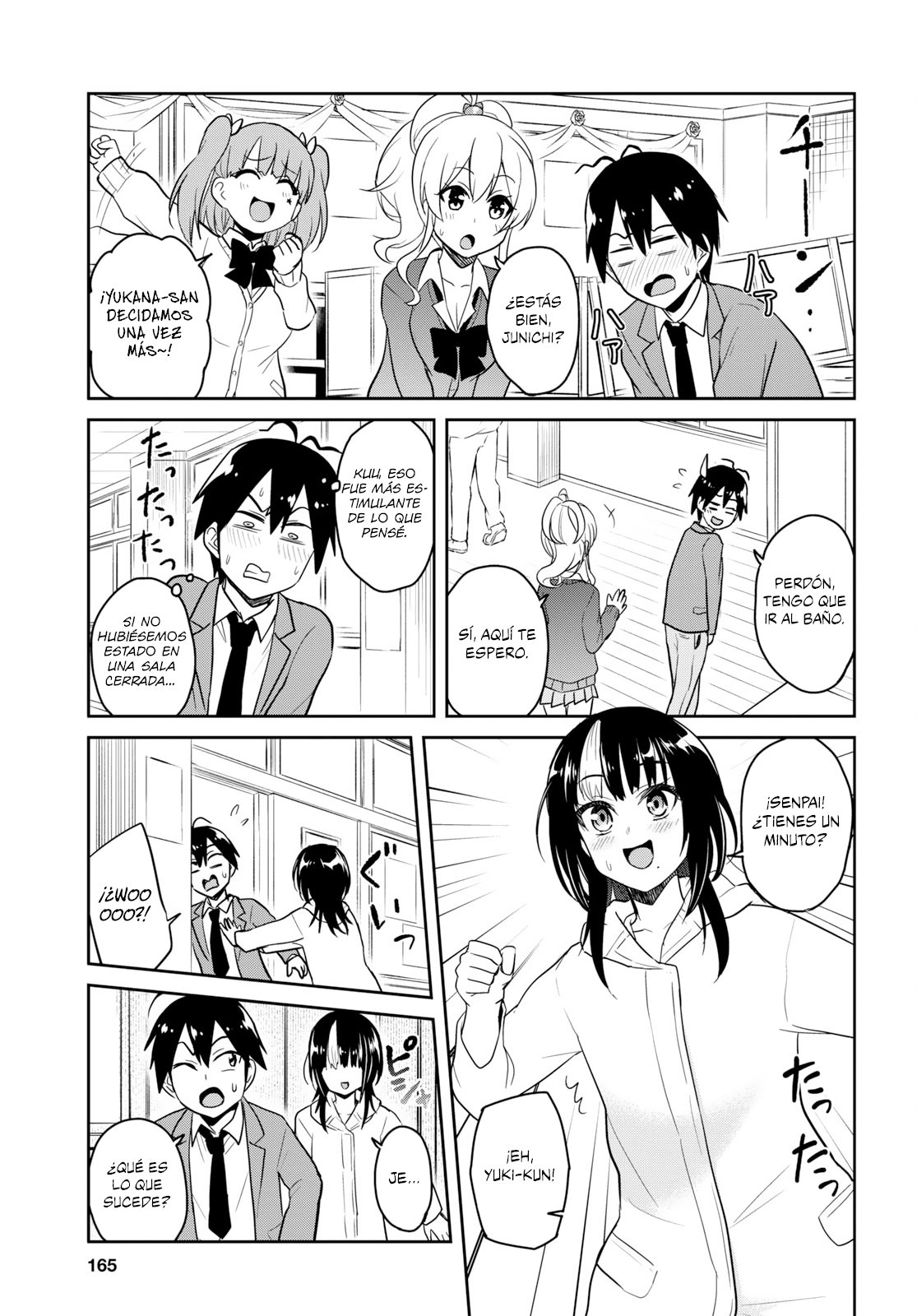 Hajimete no Gal Capitulo 72: El primer festival escolar página 18