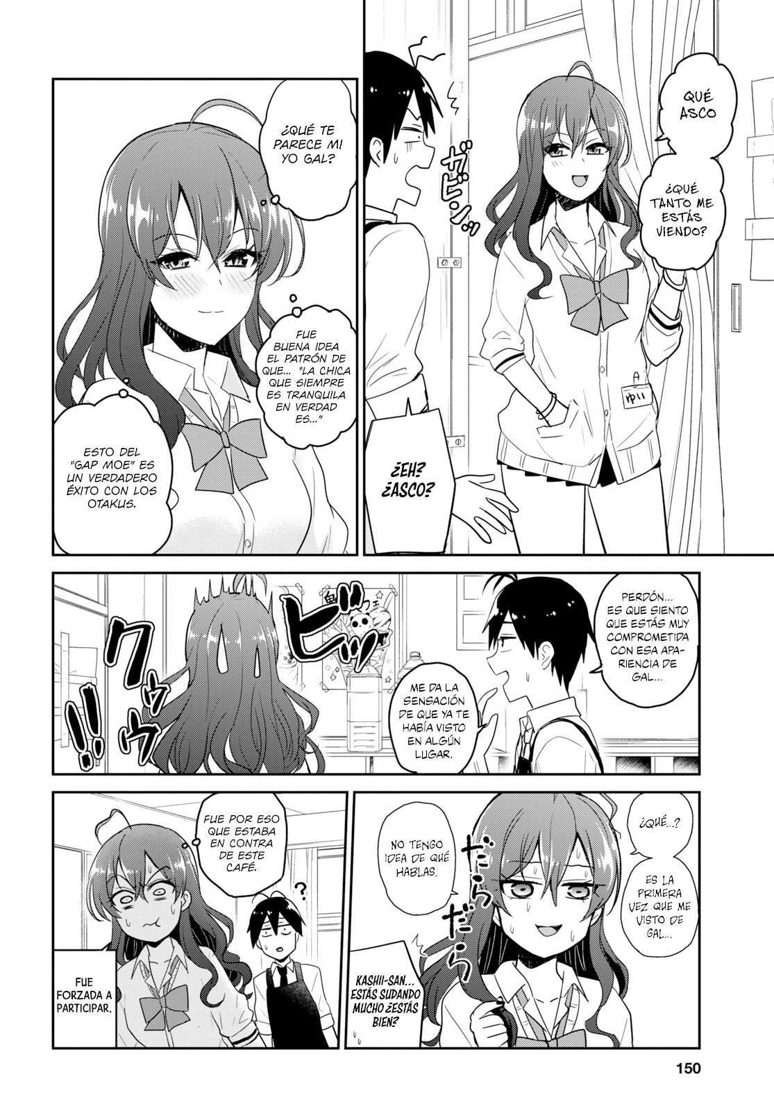 Hajimete no Gal Capitulo 72: El primer festival escolar página 3