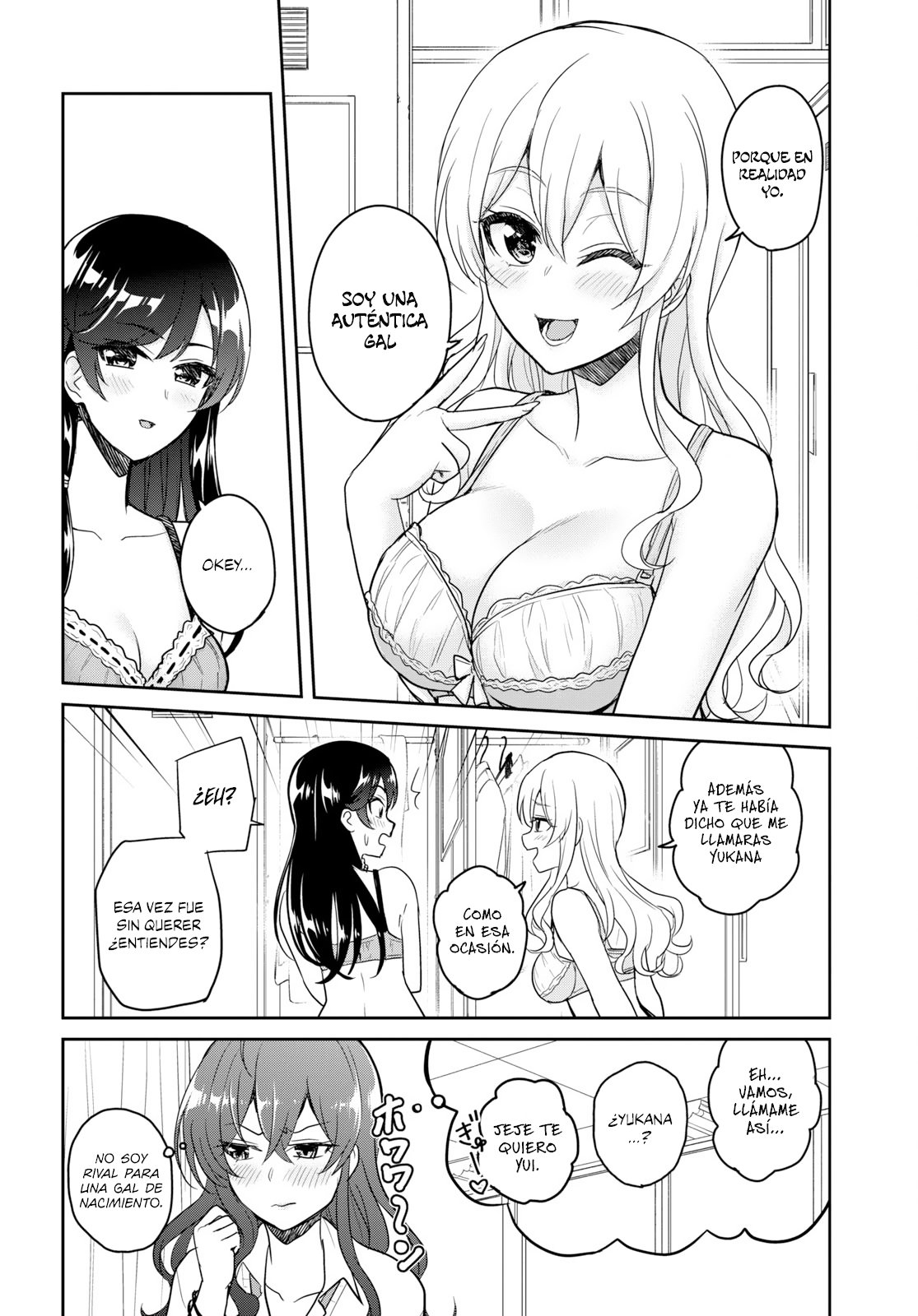 Hajimete no Gal Capitulo 72: El primer festival escolar página 7