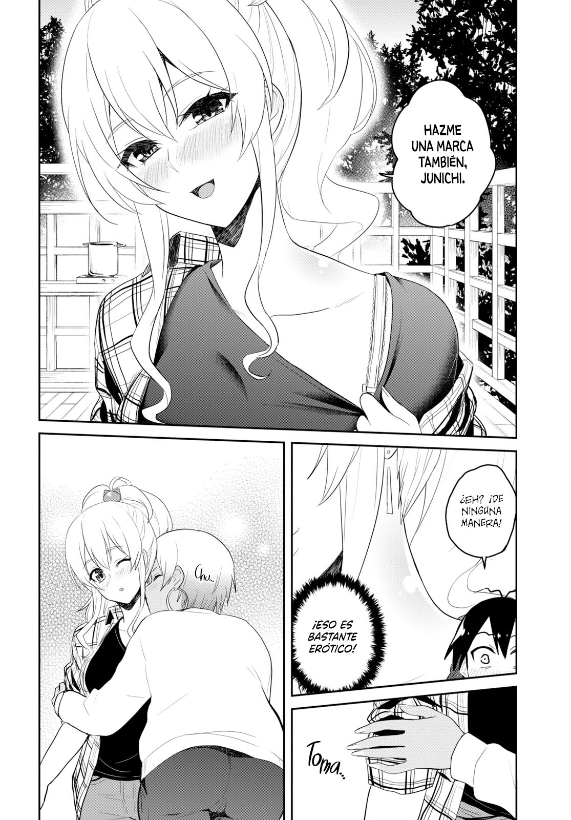 Hajimete no Gal Capitulo 75: La primera barbacoa página 9