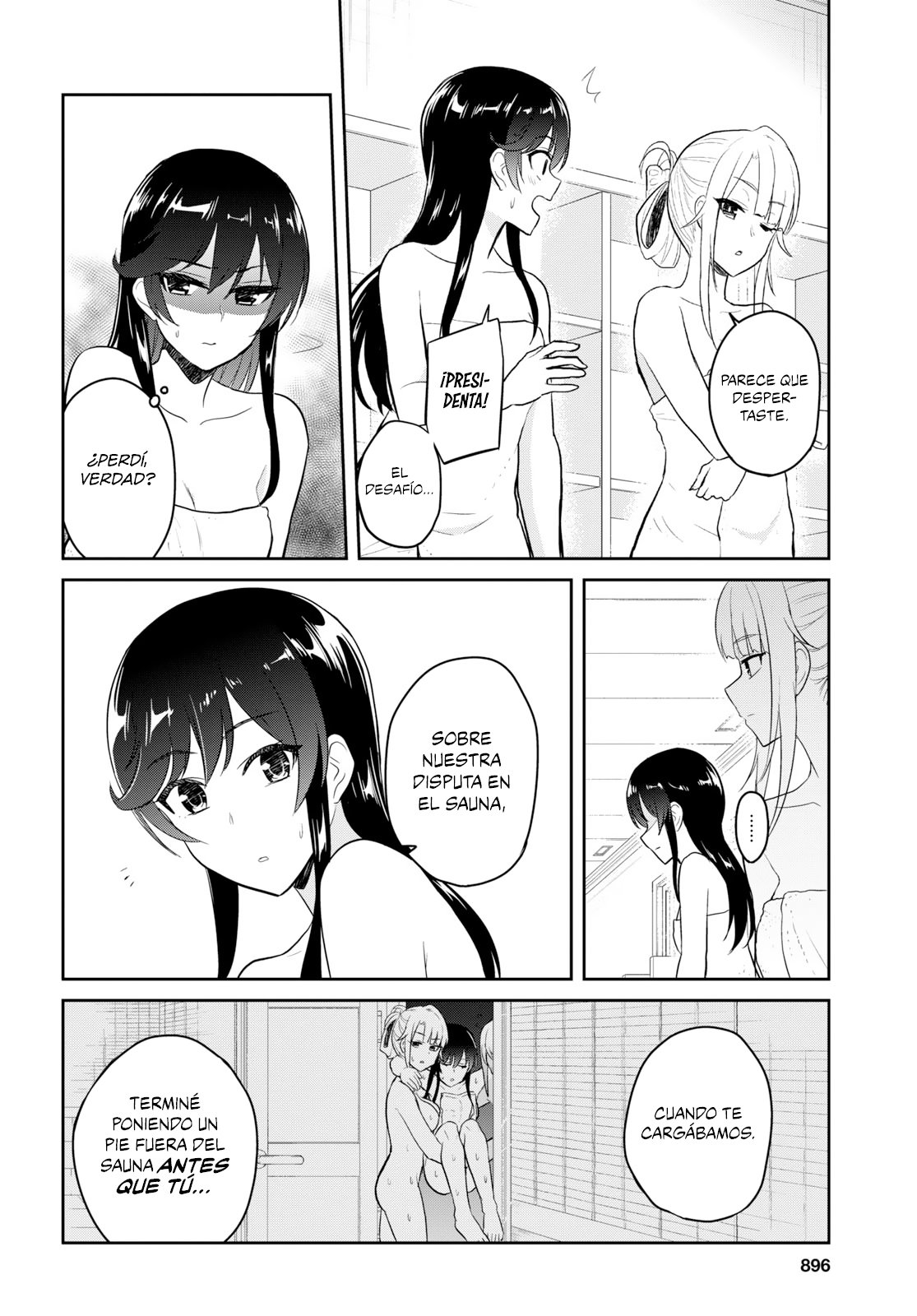 Hajimete no Gal Capitulo 77: La primera disputa en un sauna página 11