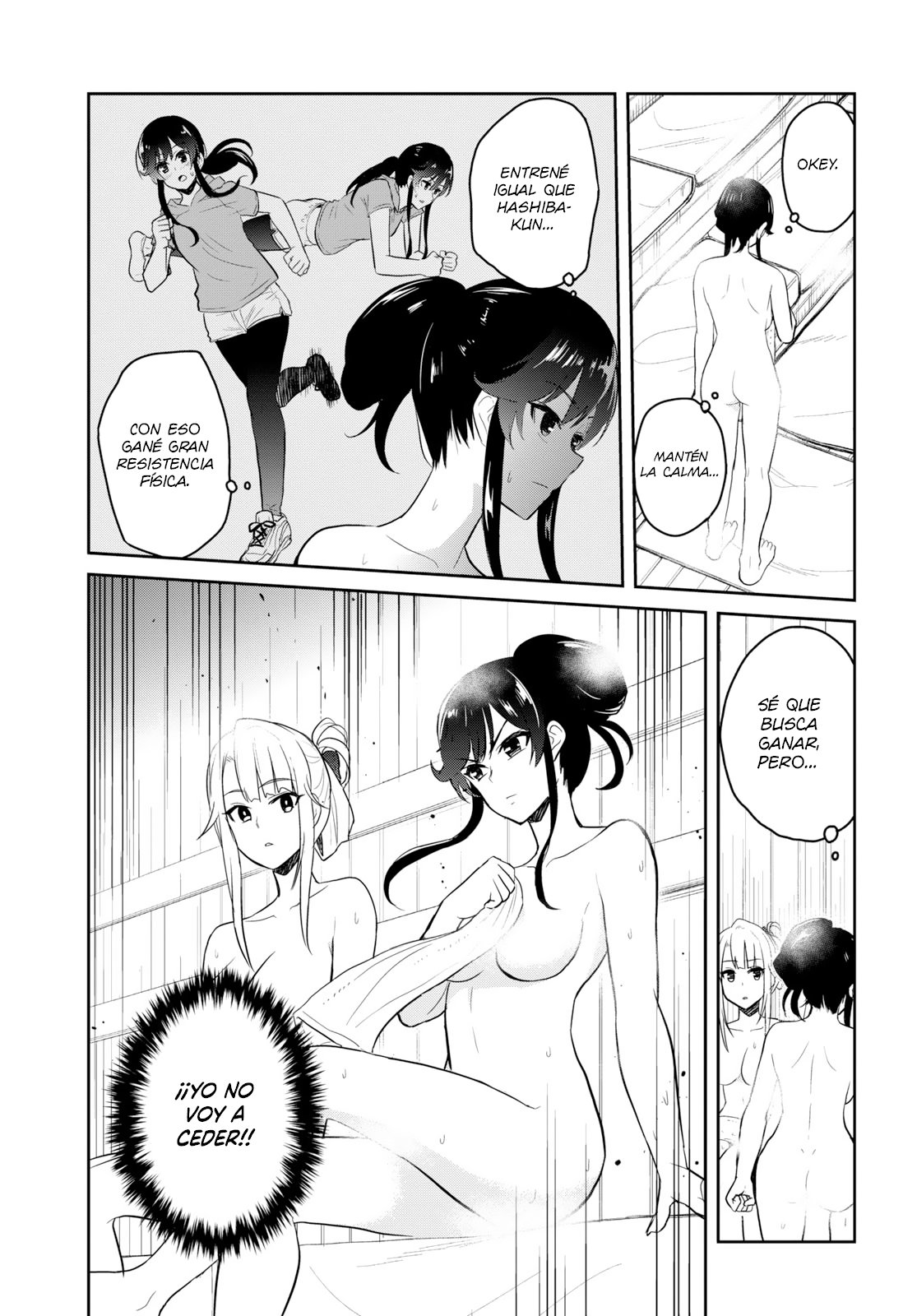 Hajimete no Gal Capitulo 77: La primera disputa en un sauna página 4