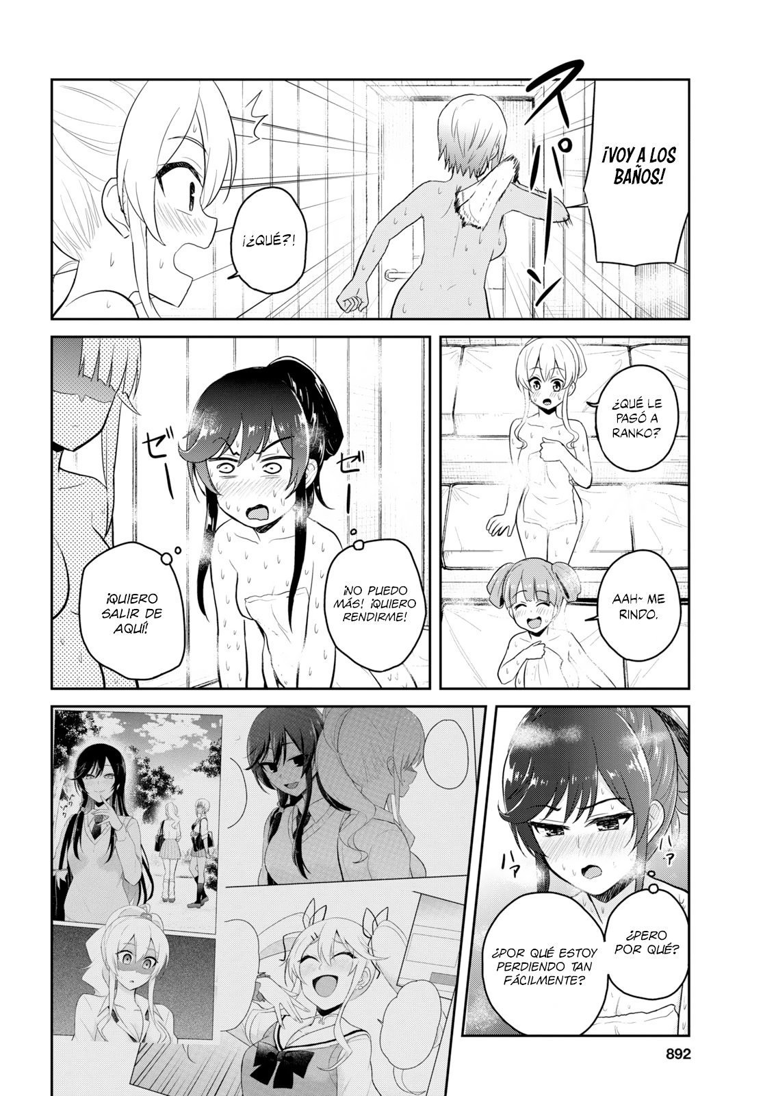 Hajimete no Gal Capitulo 77: La primera disputa en un sauna página 7