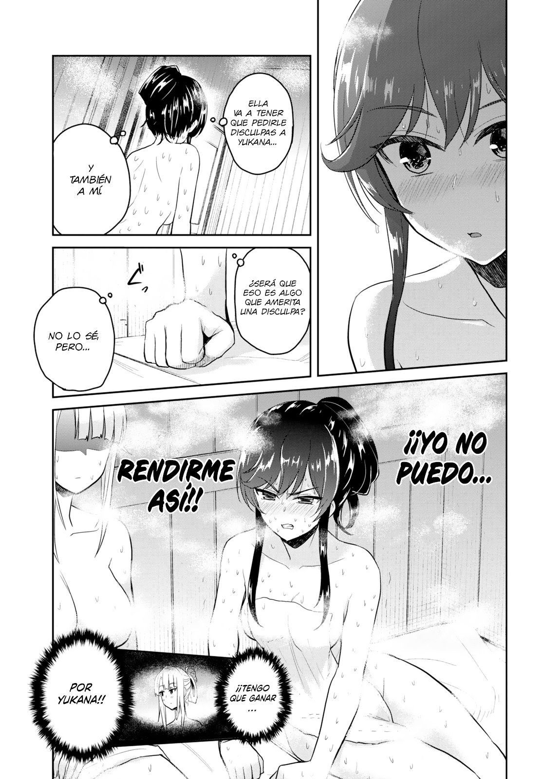 Hajimete no Gal Capitulo 77: La primera disputa en un sauna página 8