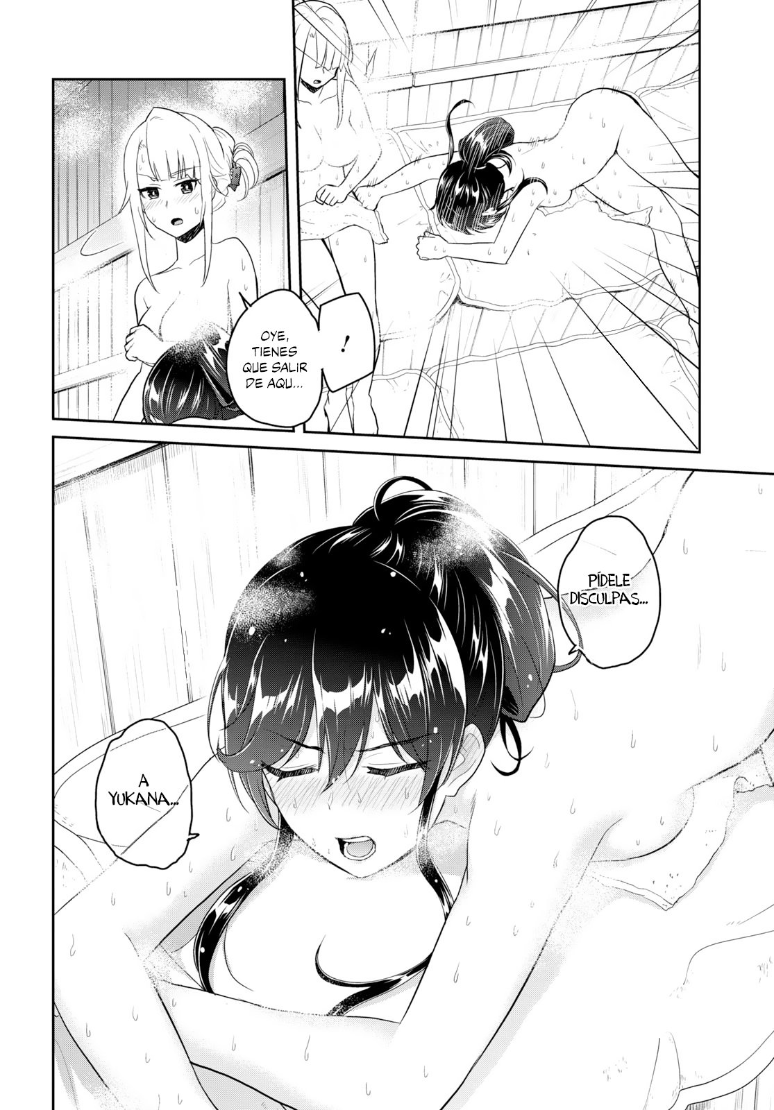 Hajimete no Gal Capitulo 77: La primera disputa en un sauna página 9