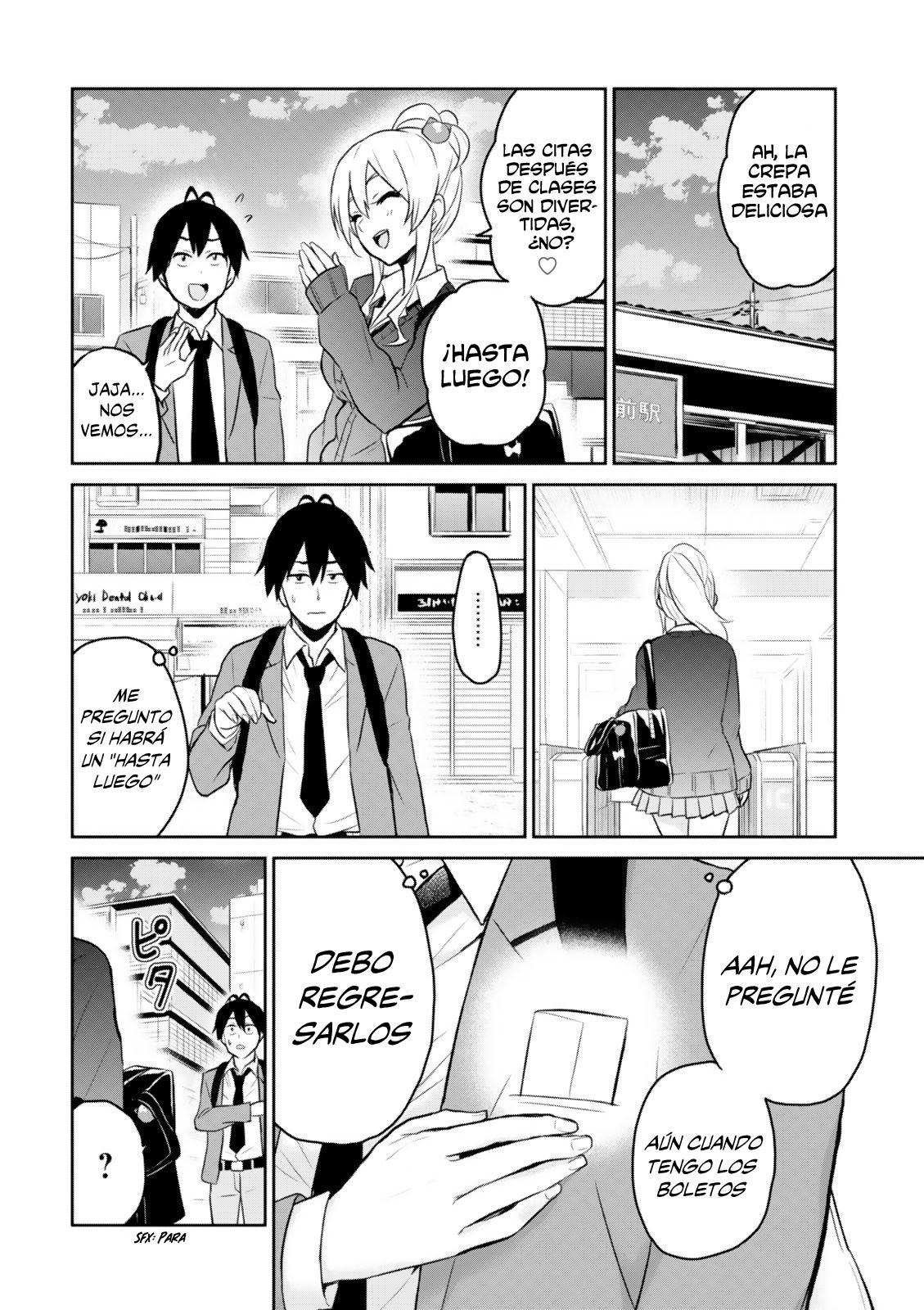 Hajimete no Gal Capitulo 8: Mi primera promesa página 9