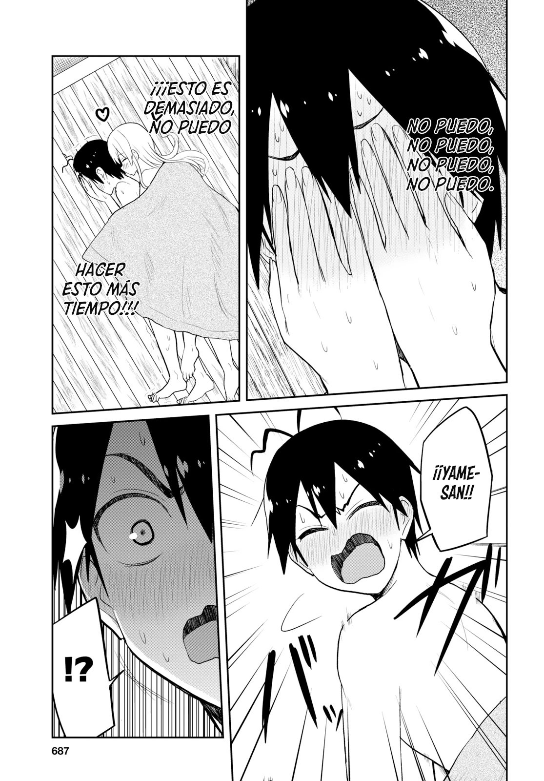 Hajimete no Gal Capitulo 80: El primer abrazo contra el frío página 14